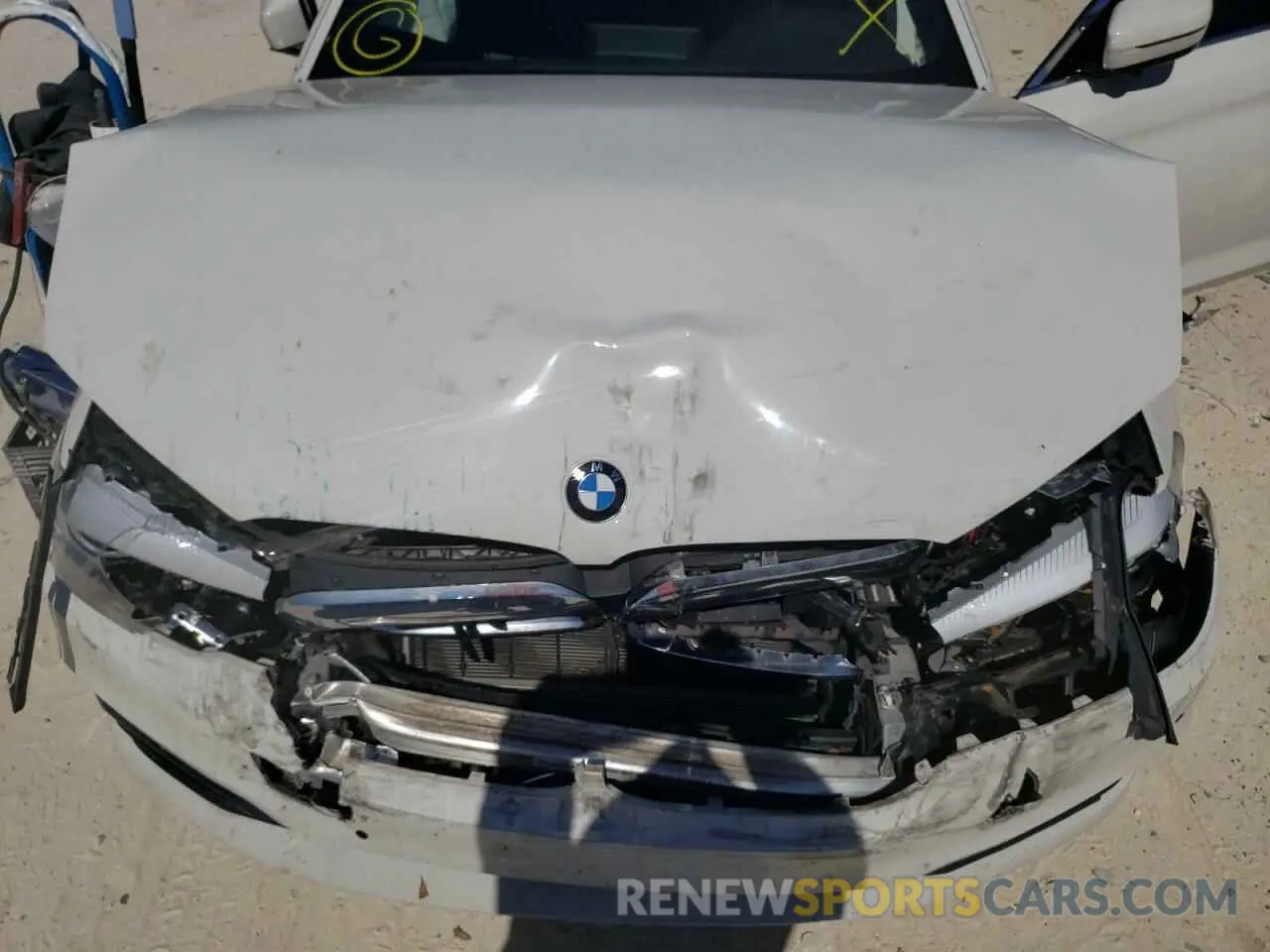 7 fotografías del automóvil dañado WBAJR7C0XLWW64660 BMW 5 SERIES 2020