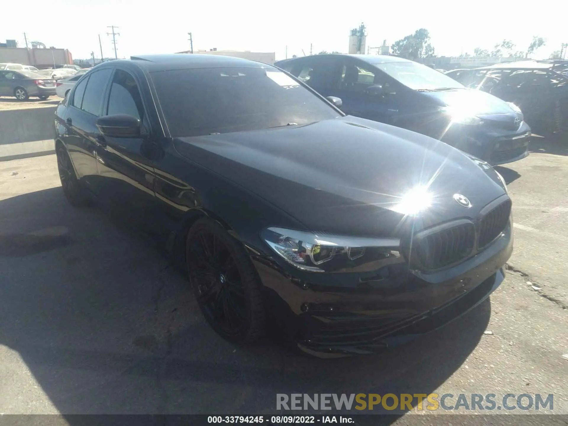 1 fotografías del automóvil dañado WBAJS1C01LWW61566 BMW 5 SERIES 2020