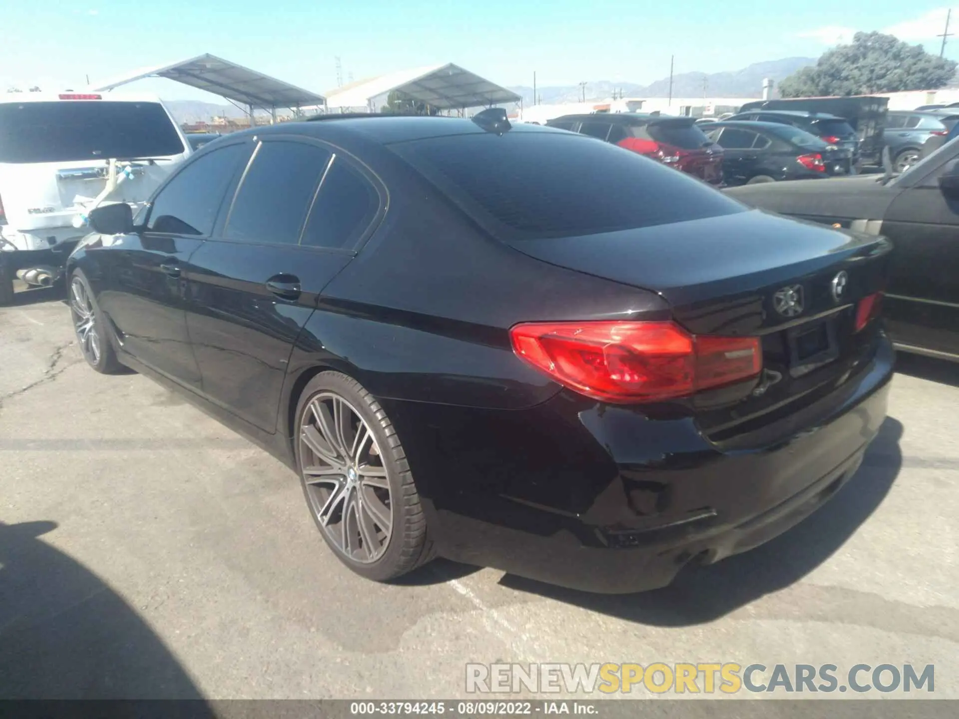 3 fotografías del automóvil dañado WBAJS1C01LWW61566 BMW 5 SERIES 2020