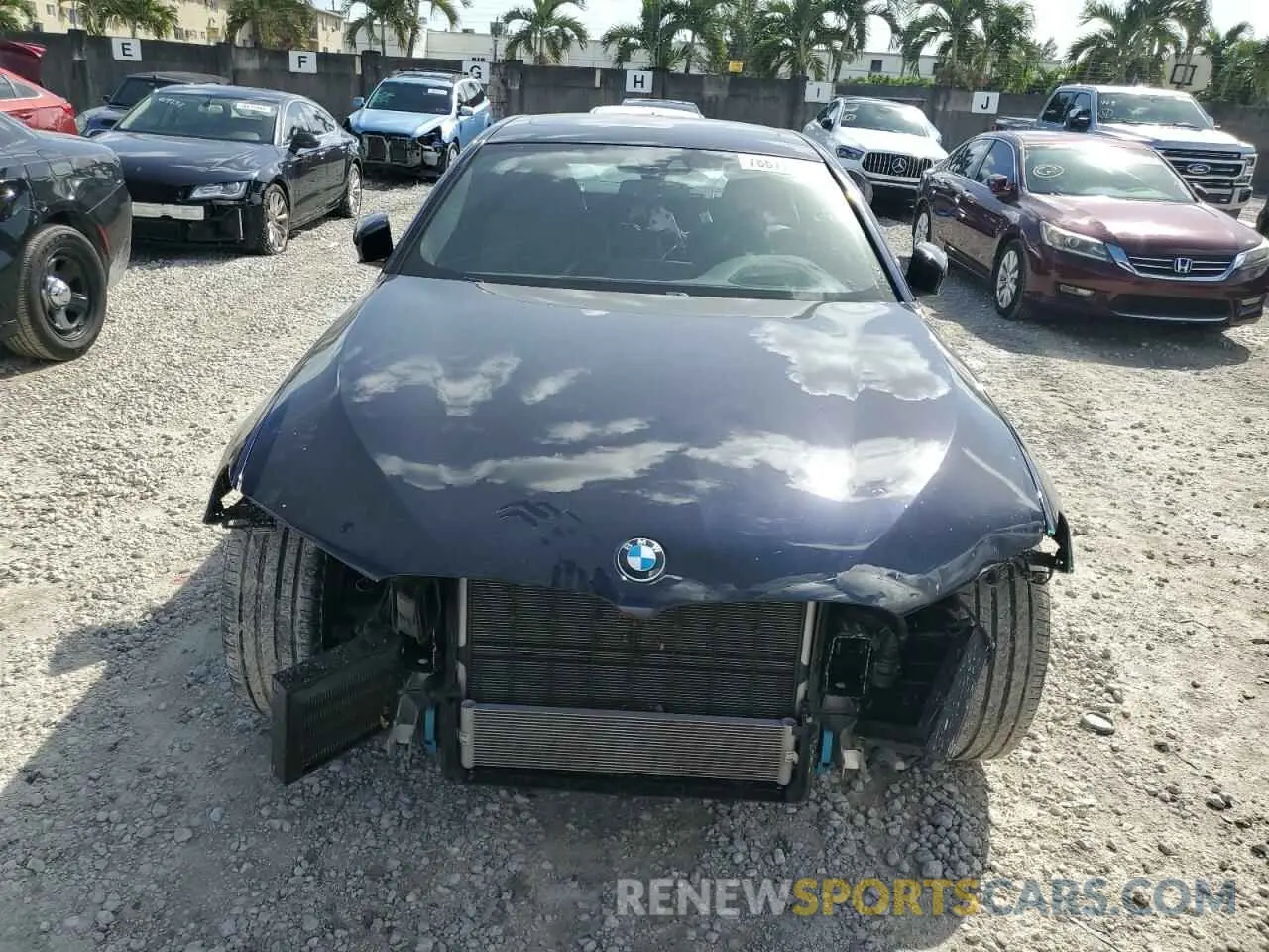 5 fotografías del automóvil dañado WBAJS1C02LCD25302 BMW 5 SERIES 2020