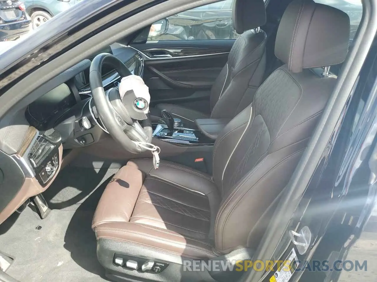 7 fotografías del automóvil dañado WBAJS1C02LCD25302 BMW 5 SERIES 2020