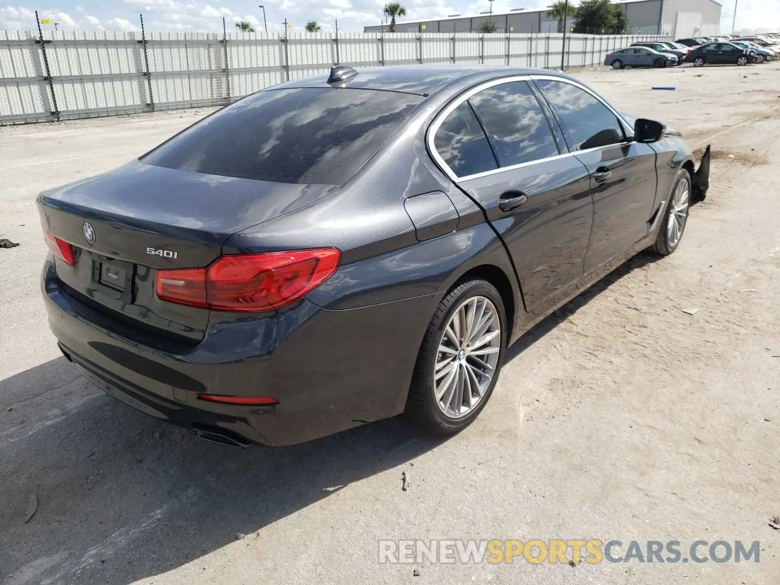 4 fotografías del automóvil dañado WBAJS1C07LCD17986 BMW 5 SERIES 2020