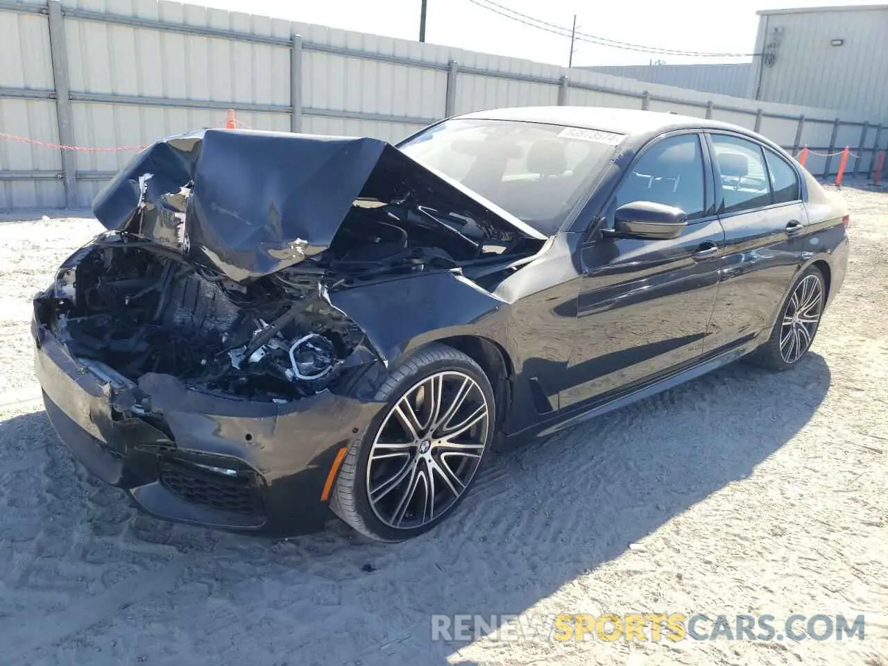 1 fotografías del automóvil dañado WBAJS1C07LWW78999 BMW 5 SERIES 2020
