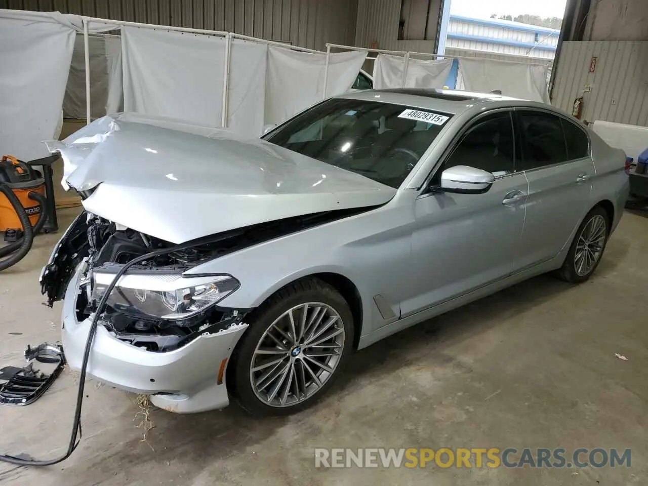 1 fotografías del automóvil dañado WBAJS1C07LWW82003 BMW 5 SERIES 2020