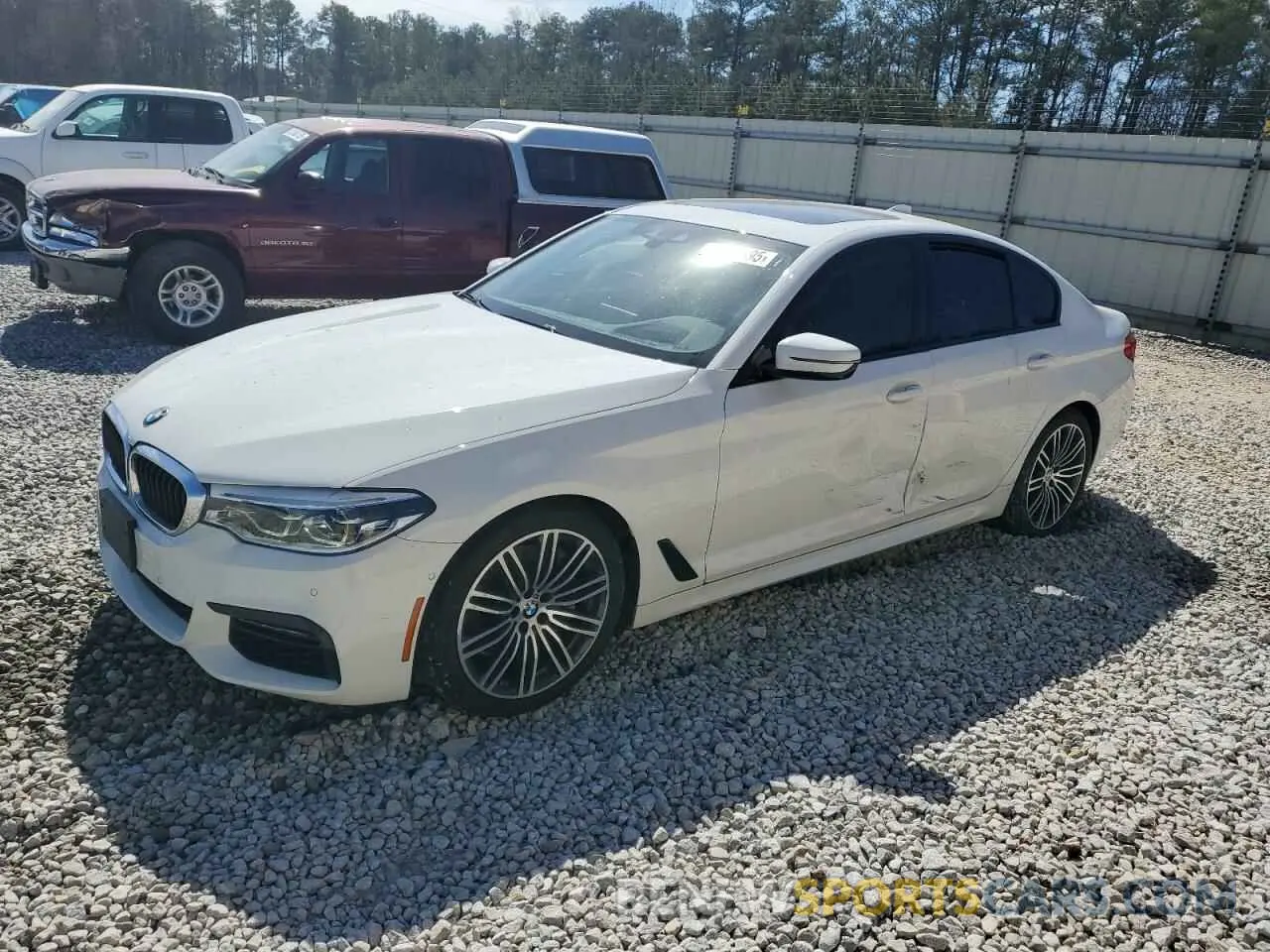 1 fotografías del automóvil dañado WBAJS1C08LWW81734 BMW 5 SERIES 2020