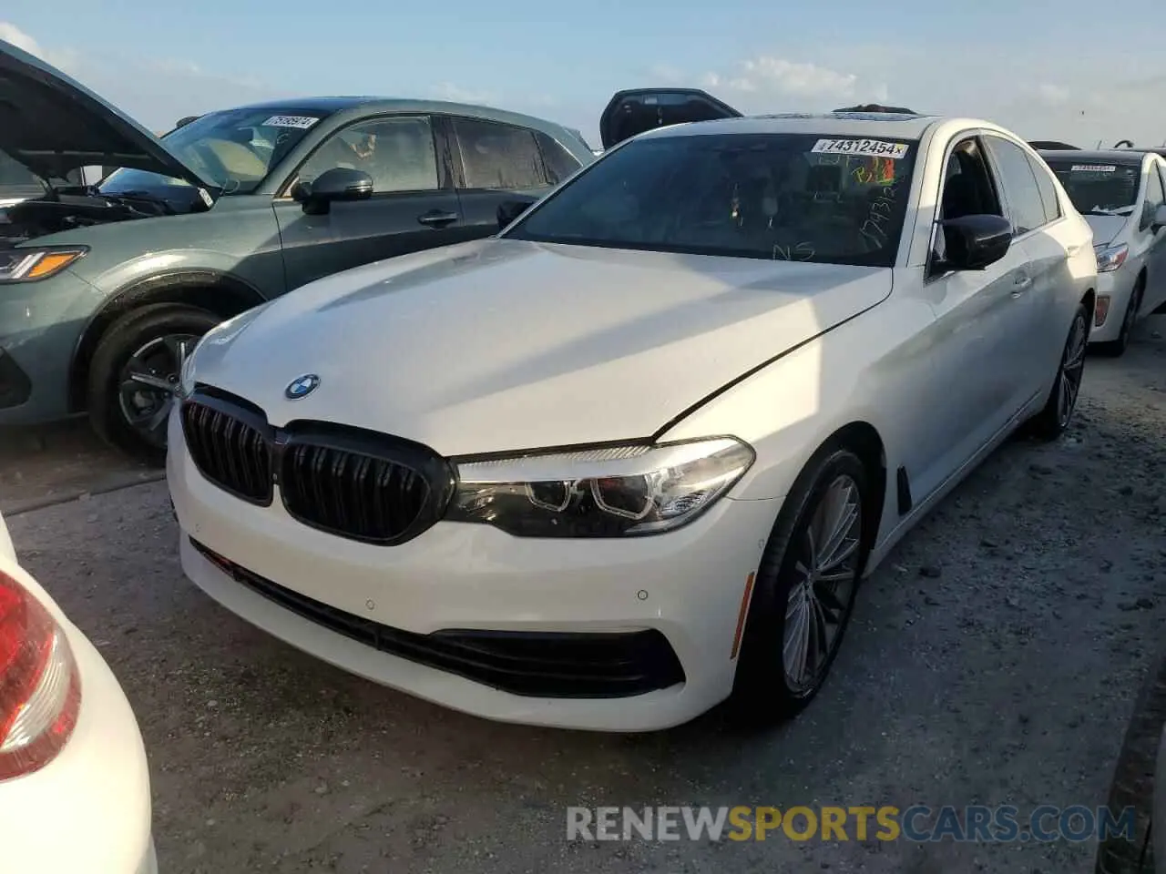 1 fotografías del automóvil dañado WBAJS1C09LCD37446 BMW 5 SERIES 2020