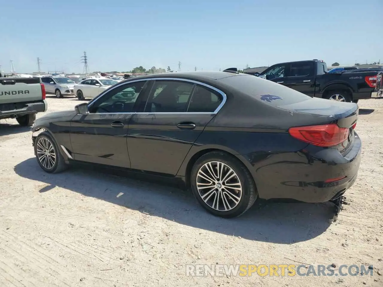 2 fotografías del automóvil dañado WBAJS1C09LWW64067 BMW 5 SERIES 2020