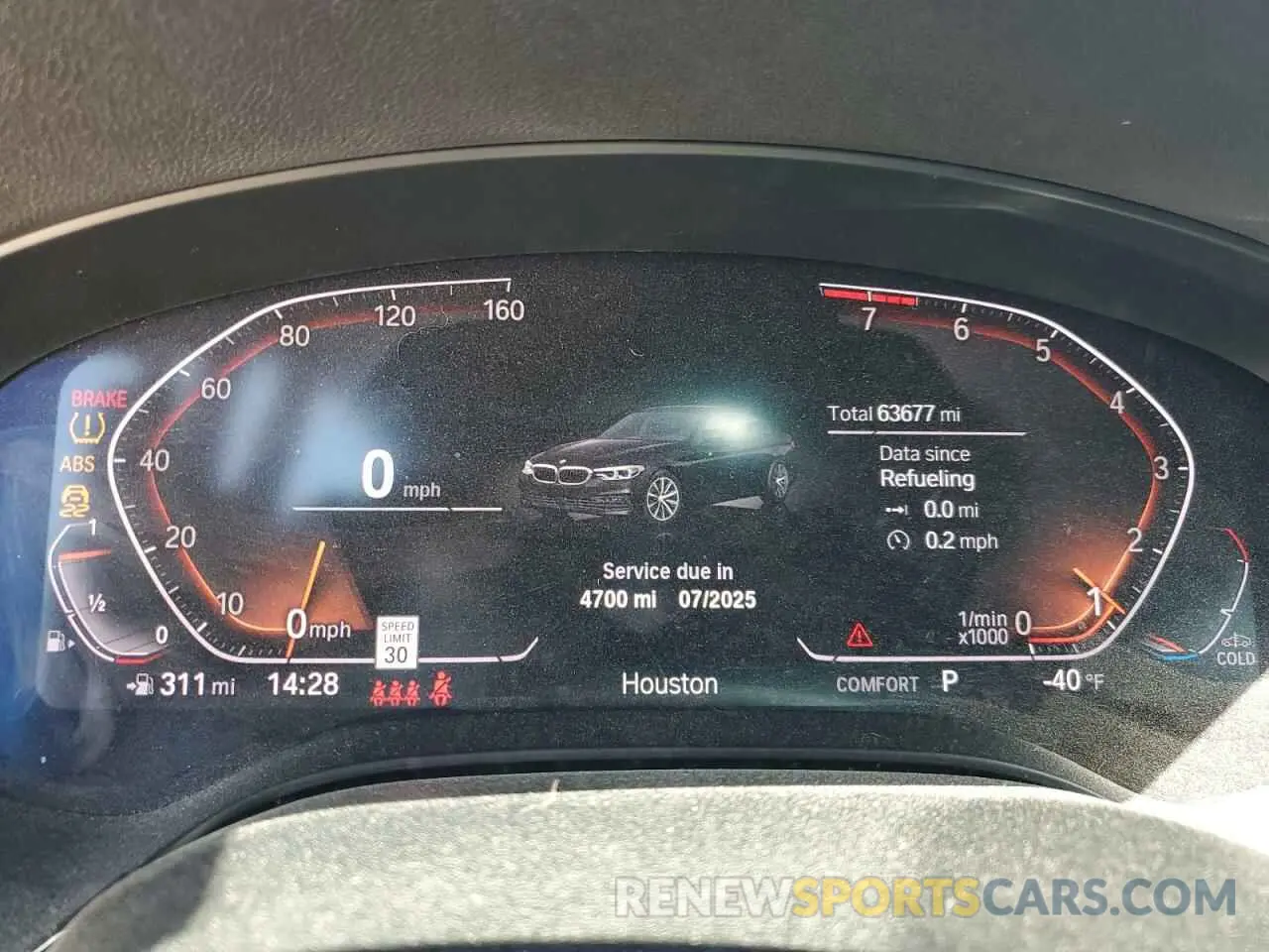 9 fotografías del automóvil dañado WBAJS1C09LWW64067 BMW 5 SERIES 2020