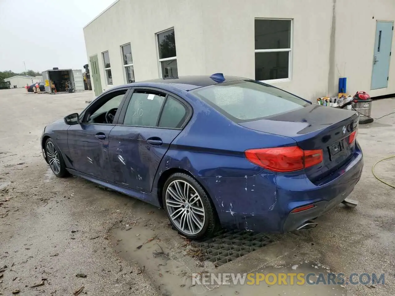 3 fotografías del automóvil dañado WBAJS1C09LWW68023 BMW 5 SERIES 2020