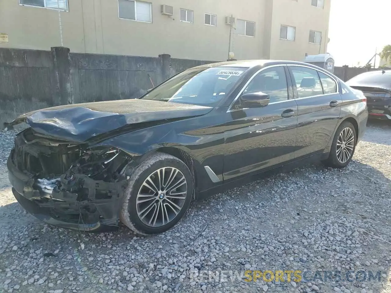 1 fotografías del automóvil dañado WBAJS1C0XLCE32291 BMW 5 SERIES 2020