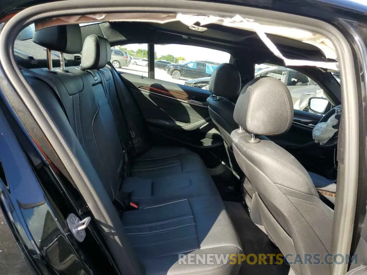 10 fotografías del automóvil dañado WBAJS1C0XLCE32291 BMW 5 SERIES 2020