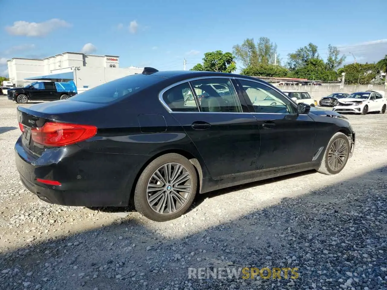 3 fotografías del automóvil dañado WBAJS1C0XLCE32291 BMW 5 SERIES 2020