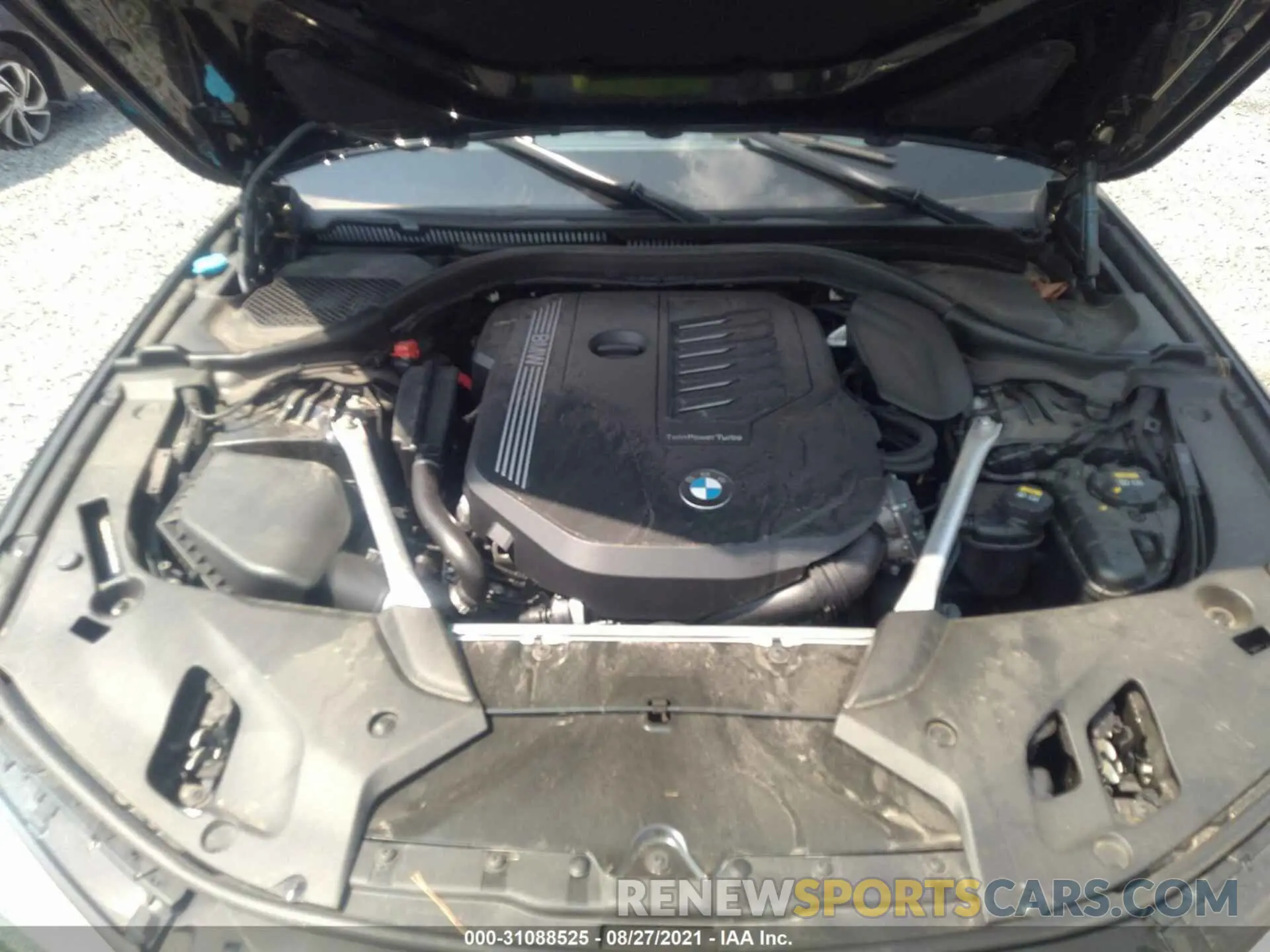 10 fotografías del automóvil dañado WBAJS3C03LCD59888 BMW 5 SERIES 2020
