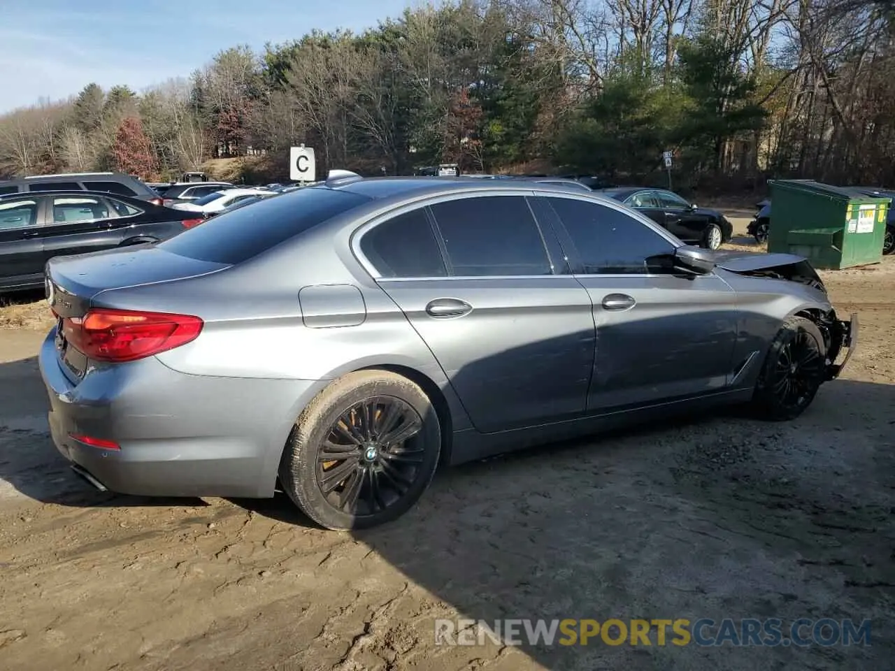 3 fotografías del automóvil dañado WBAJS3C04LCD80474 BMW 5 SERIES 2020
