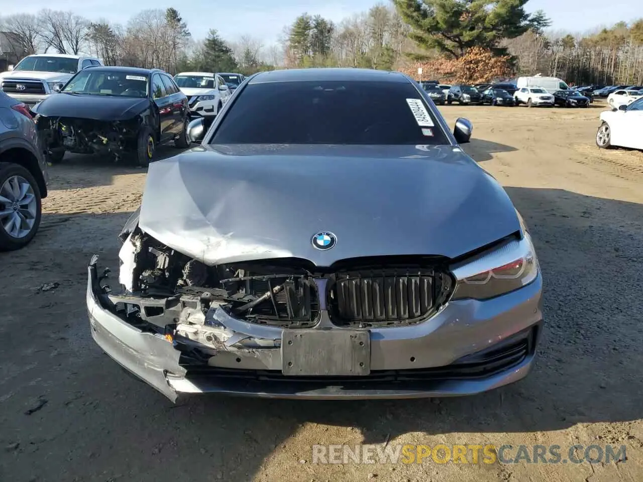 5 fotografías del automóvil dañado WBAJS3C04LCD80474 BMW 5 SERIES 2020