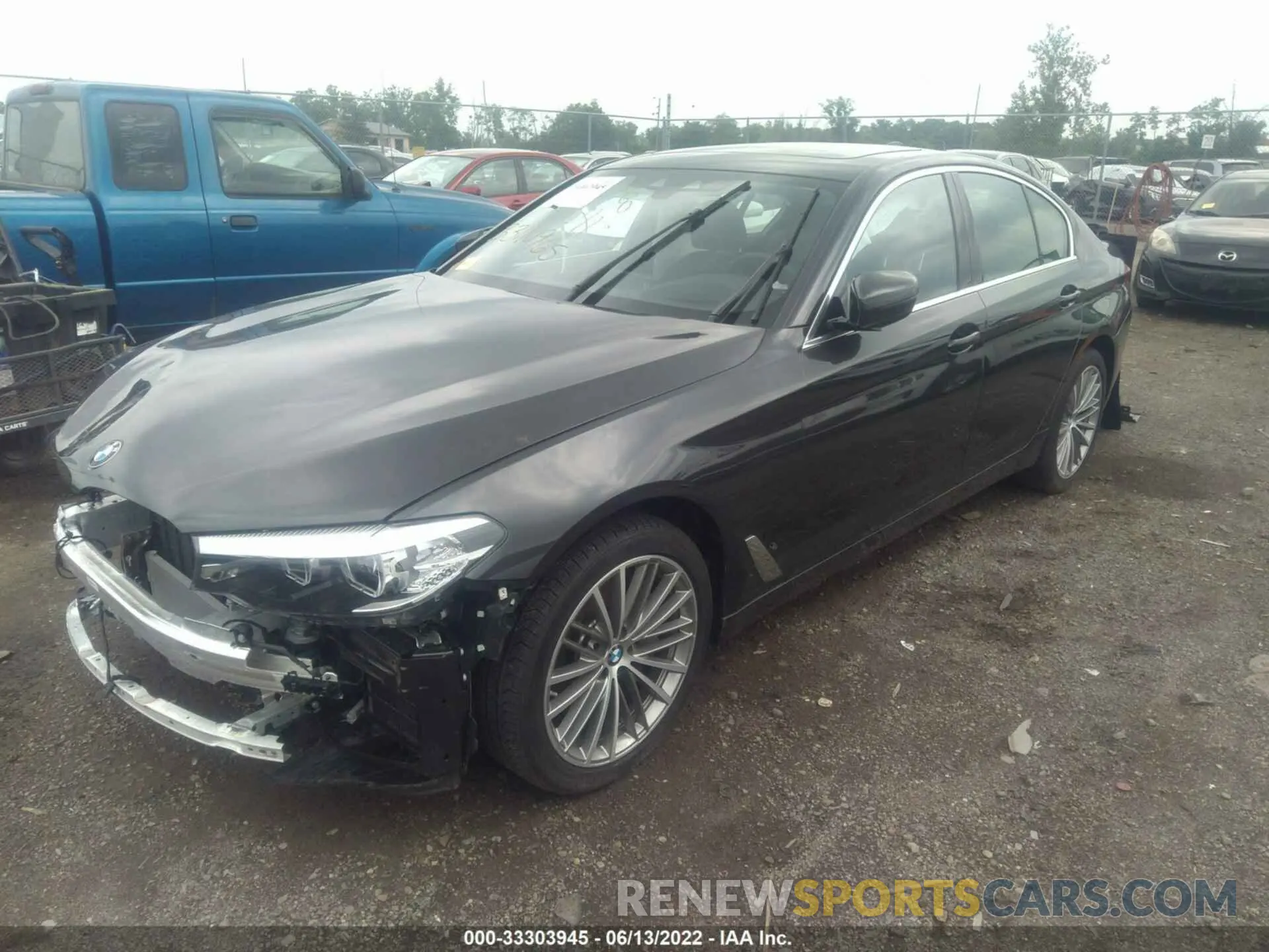 2 fotografías del automóvil dañado WBAJS3C05LCD97218 BMW 5 SERIES 2020