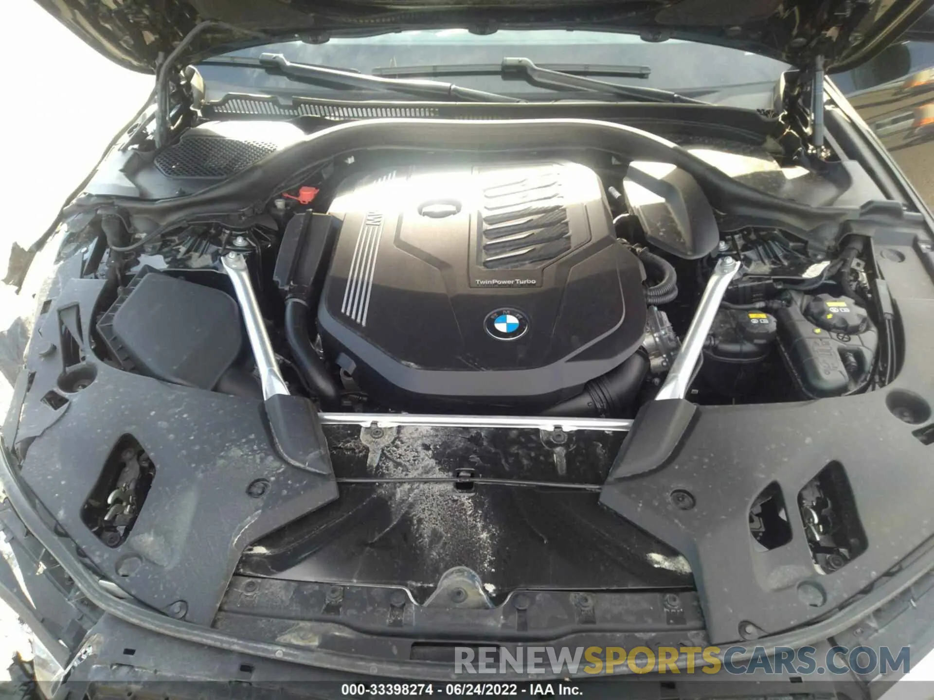 10 fotografías del automóvil dañado WBAJS3C05LCE02093 BMW 5 SERIES 2020