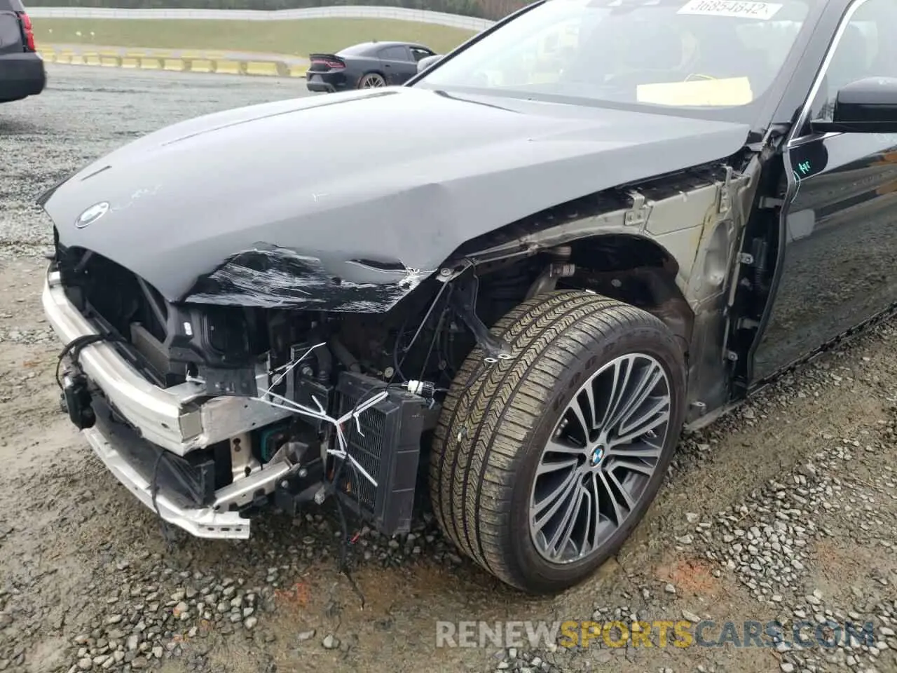 9 fotografías del automóvil dañado WBAJS3C06LCD62543 BMW 5 SERIES 2020