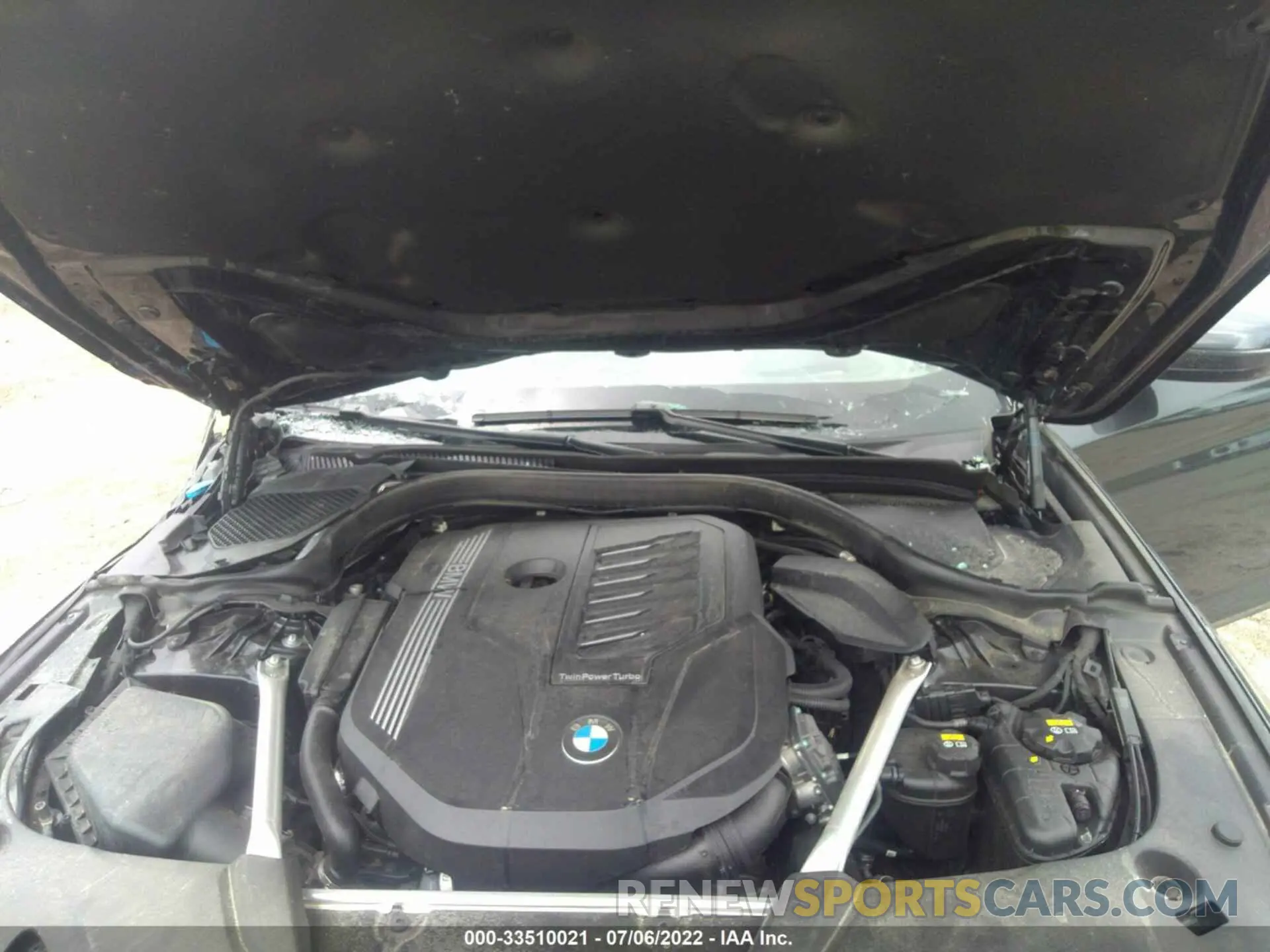 10 fotografías del automóvil dañado WBAJS3C06LCE01776 BMW 5 SERIES 2020