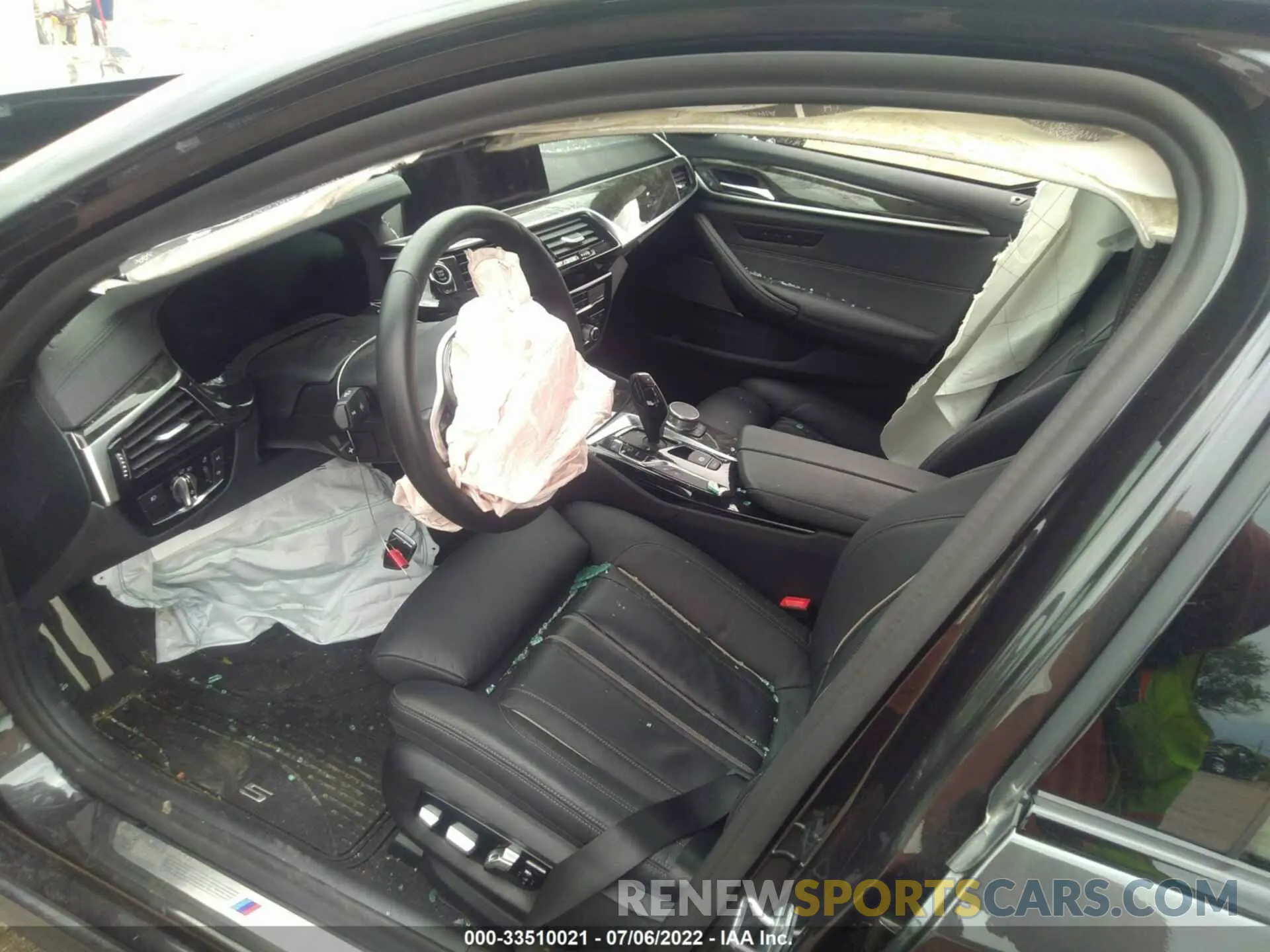 5 fotografías del automóvil dañado WBAJS3C06LCE01776 BMW 5 SERIES 2020