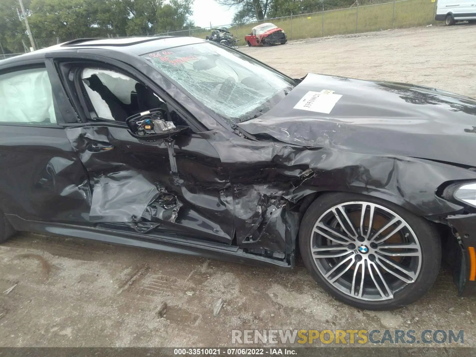 6 fotografías del automóvil dañado WBAJS3C06LCE01776 BMW 5 SERIES 2020