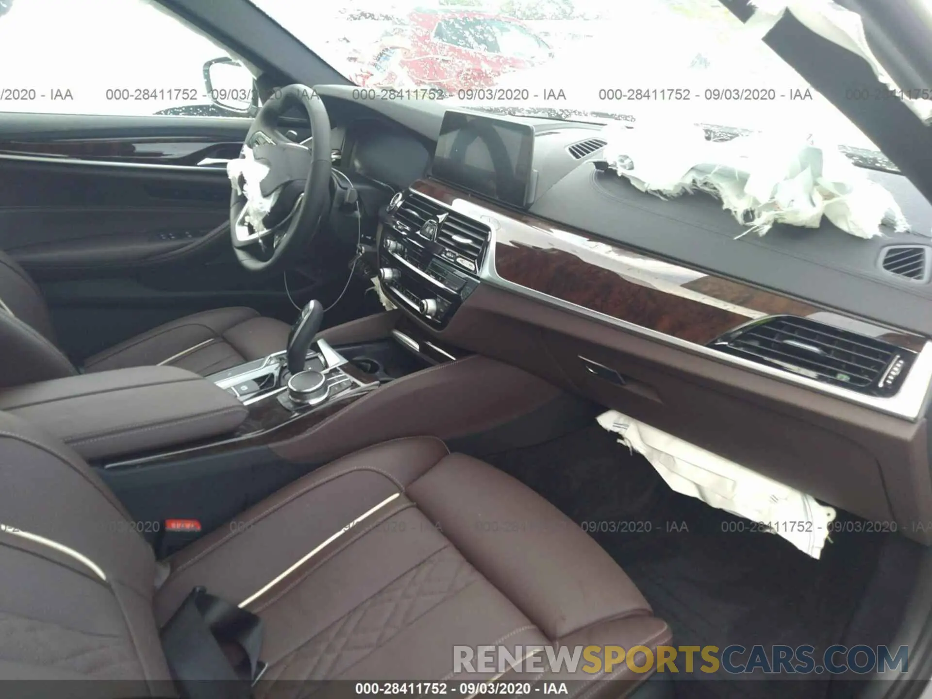 5 fotografías del automóvil dañado WBAJS3C08LCD15045 BMW 5 SERIES 2020