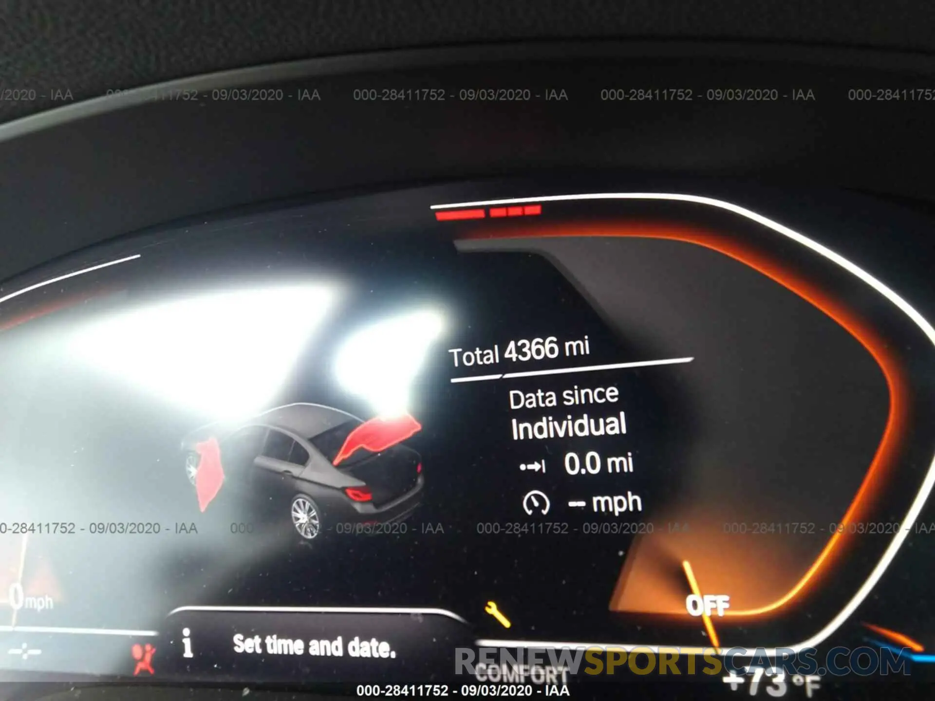 7 fotografías del automóvil dañado WBAJS3C08LCD15045 BMW 5 SERIES 2020
