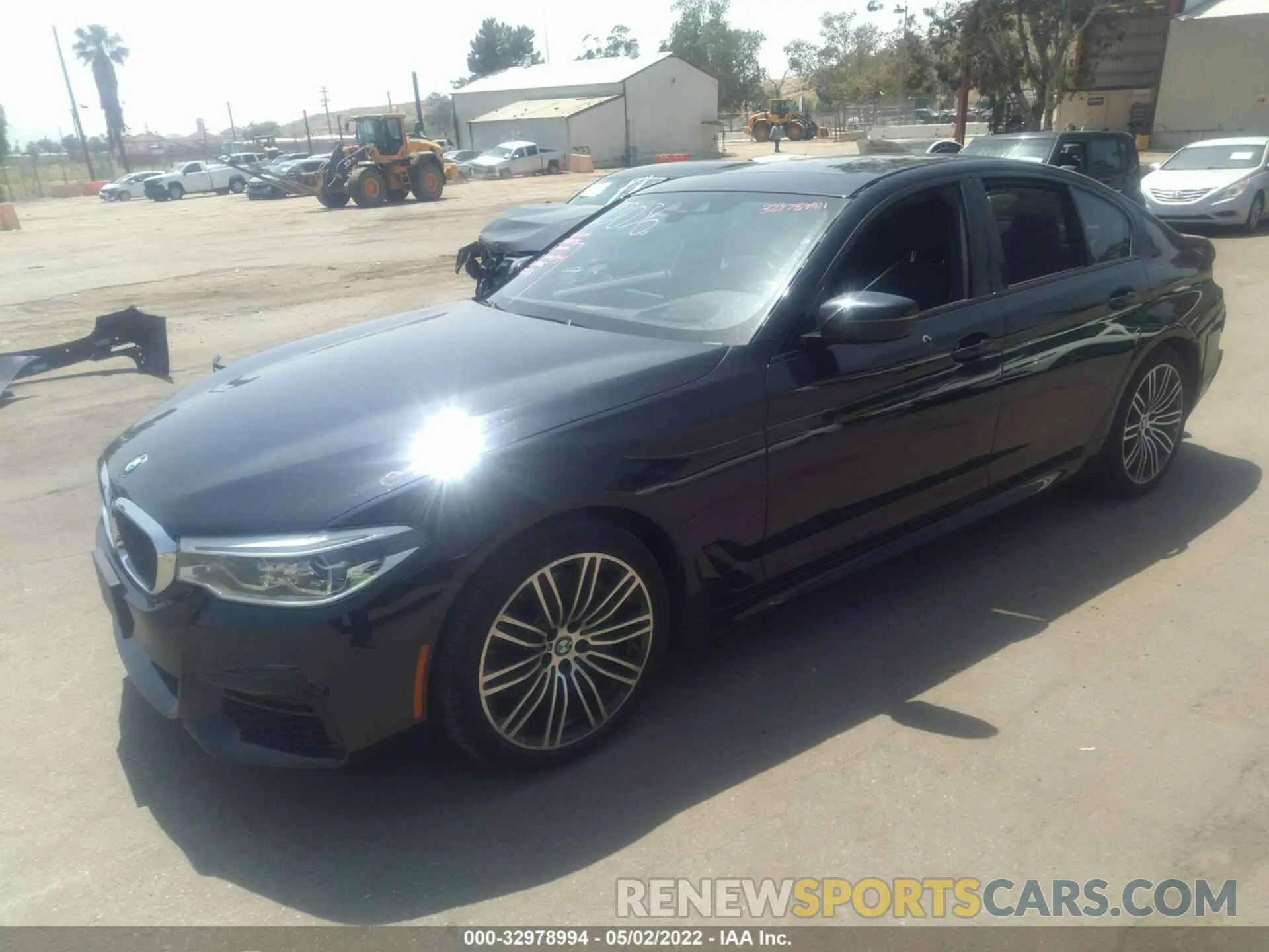 2 fotografías del automóvil dañado WBAJS3C08LCD58154 BMW 5 SERIES 2020