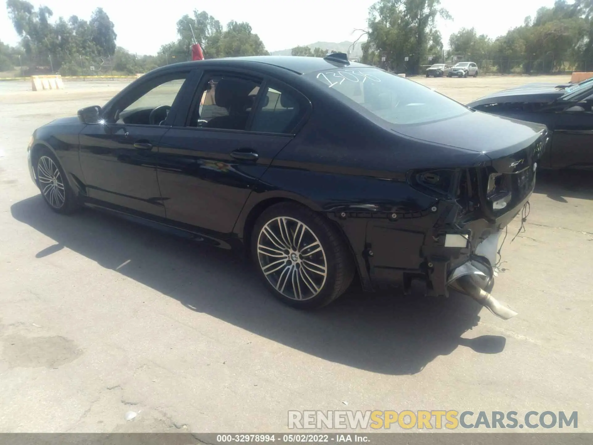3 fotografías del automóvil dañado WBAJS3C08LCD58154 BMW 5 SERIES 2020