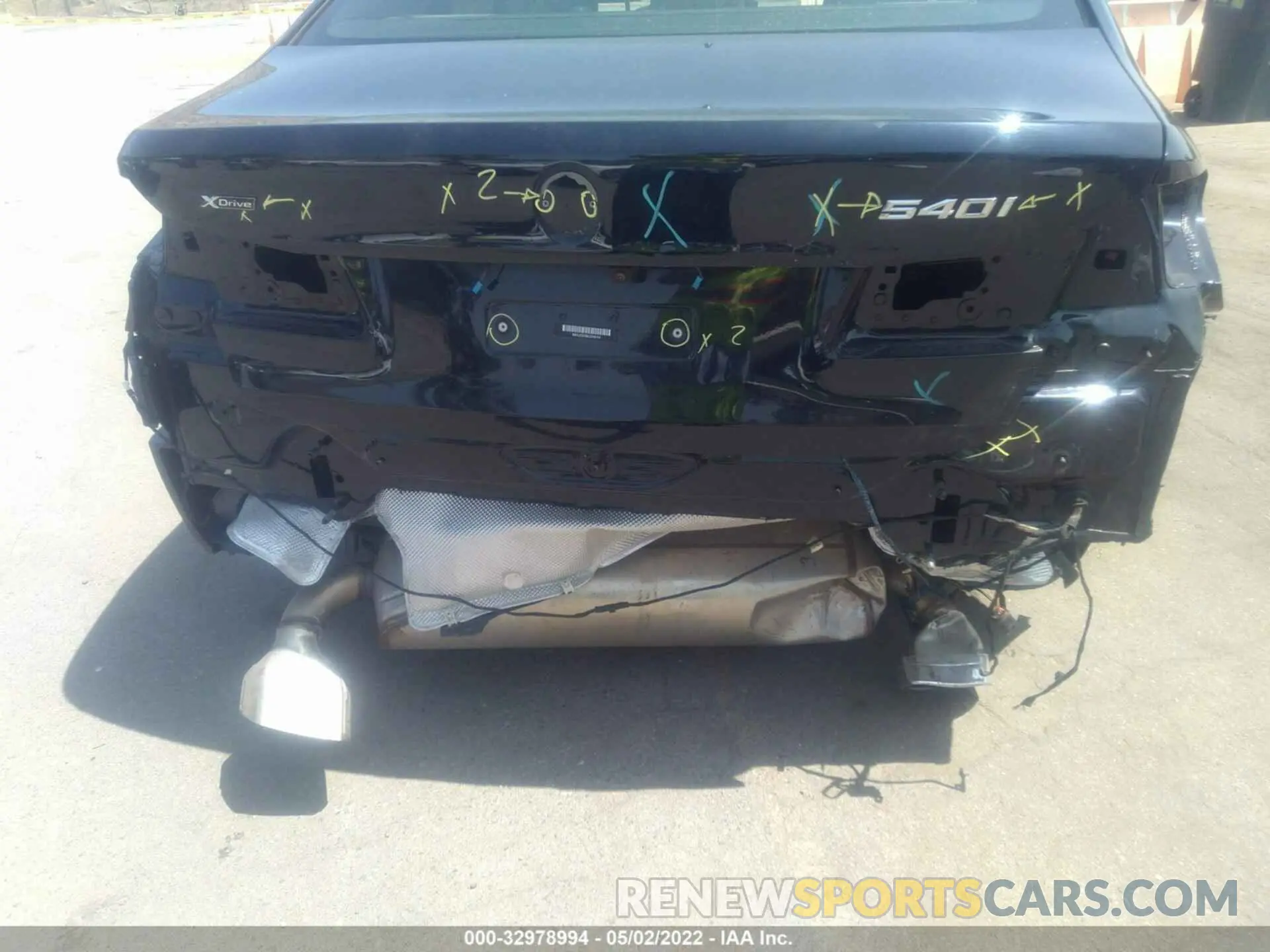 6 fotografías del automóvil dañado WBAJS3C08LCD58154 BMW 5 SERIES 2020