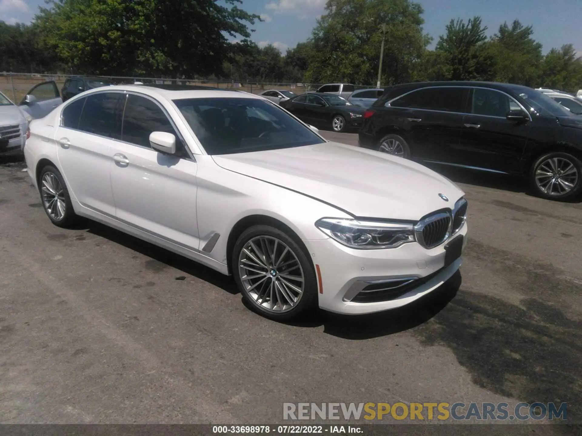 1 fotografías del automóvil dañado WBAJS3C08LWW62130 BMW 5 SERIES 2020