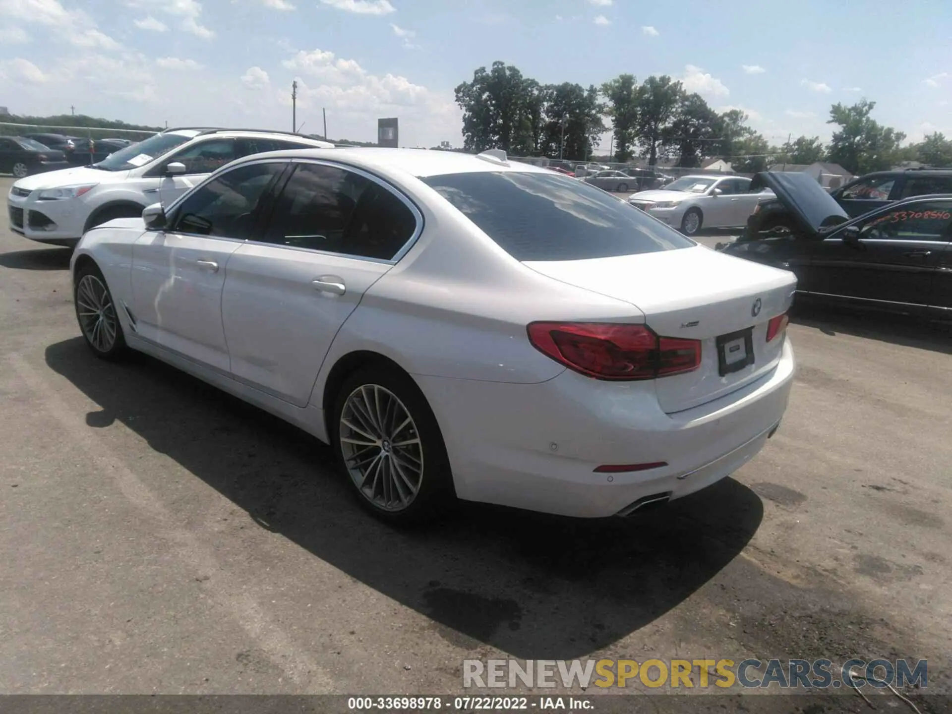 3 fotografías del automóvil dañado WBAJS3C08LWW62130 BMW 5 SERIES 2020