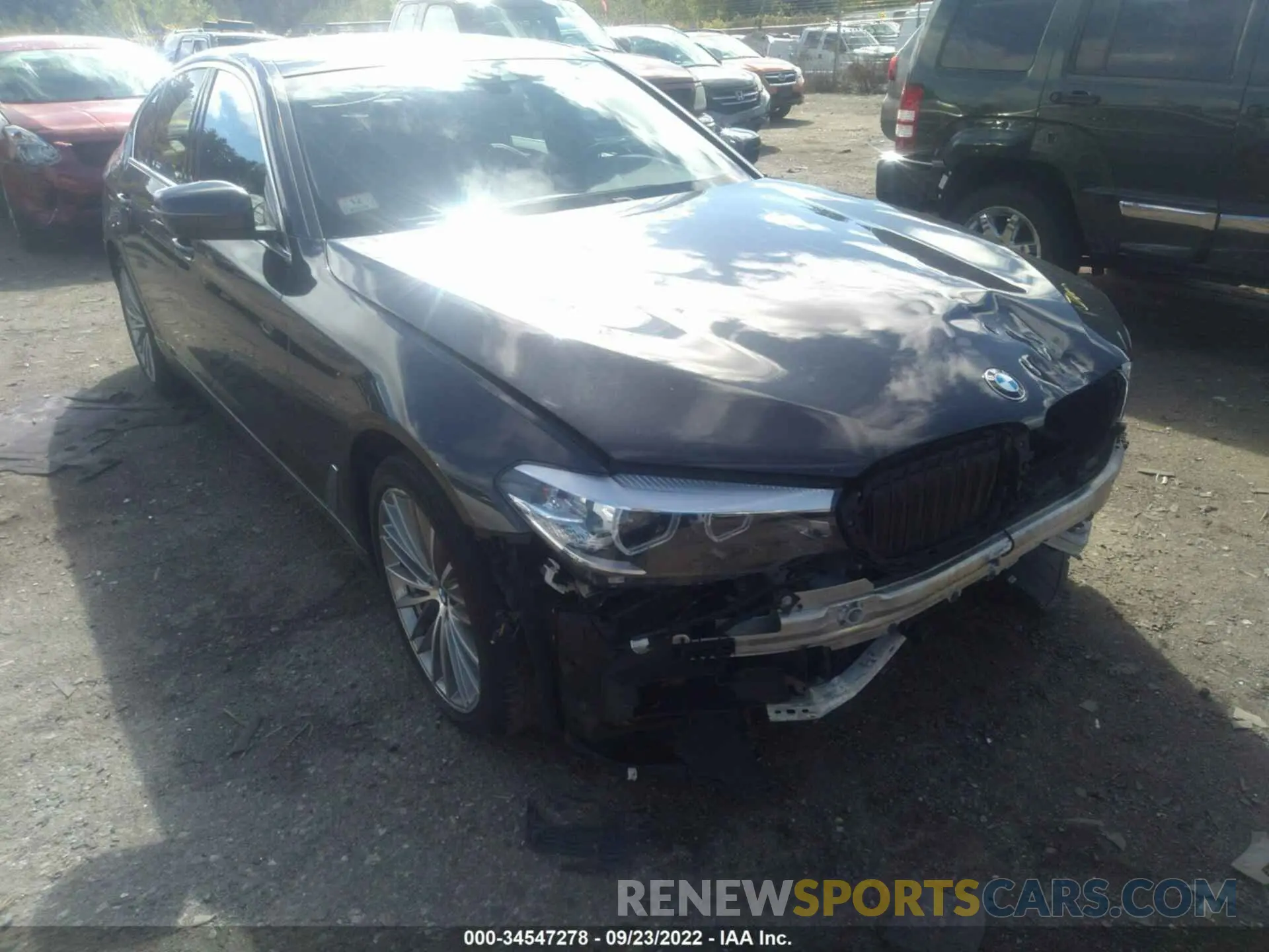 6 fotografías del automóvil dañado WBAJS3C09LWW63836 BMW 5 SERIES 2020