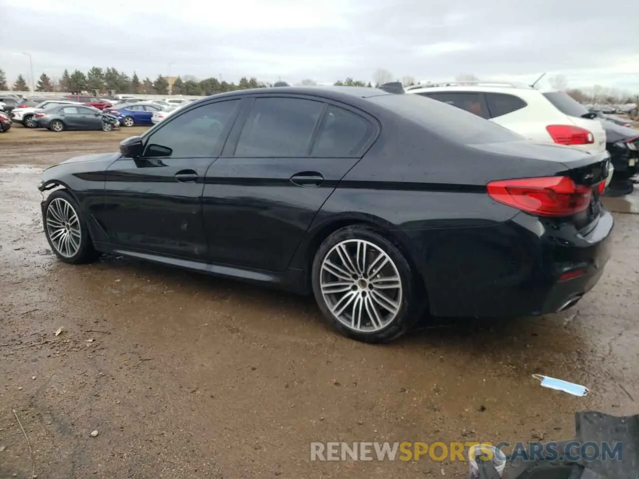 2 fotografías del automóvil dañado WBAJS3C0XLCD71679 BMW 5 SERIES 2020