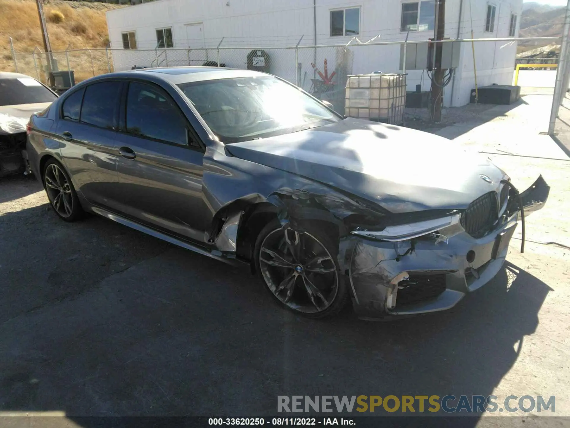 1 fotografías del automóvil dañado WBAJS7C03LCD47487 BMW 5 SERIES 2020