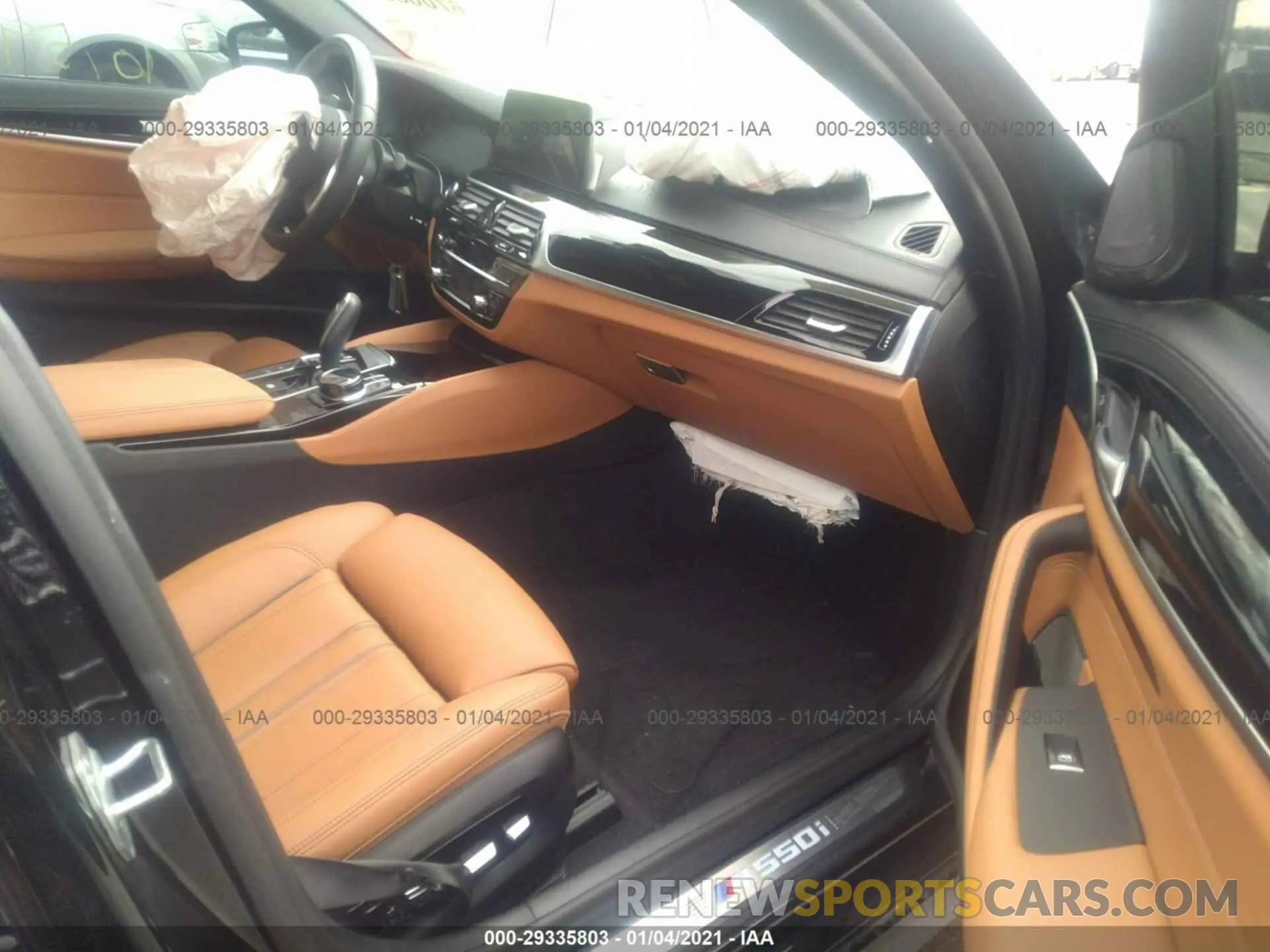 5 fotografías del automóvil dañado WBAJS7C07LCD39795 BMW 5 SERIES 2020