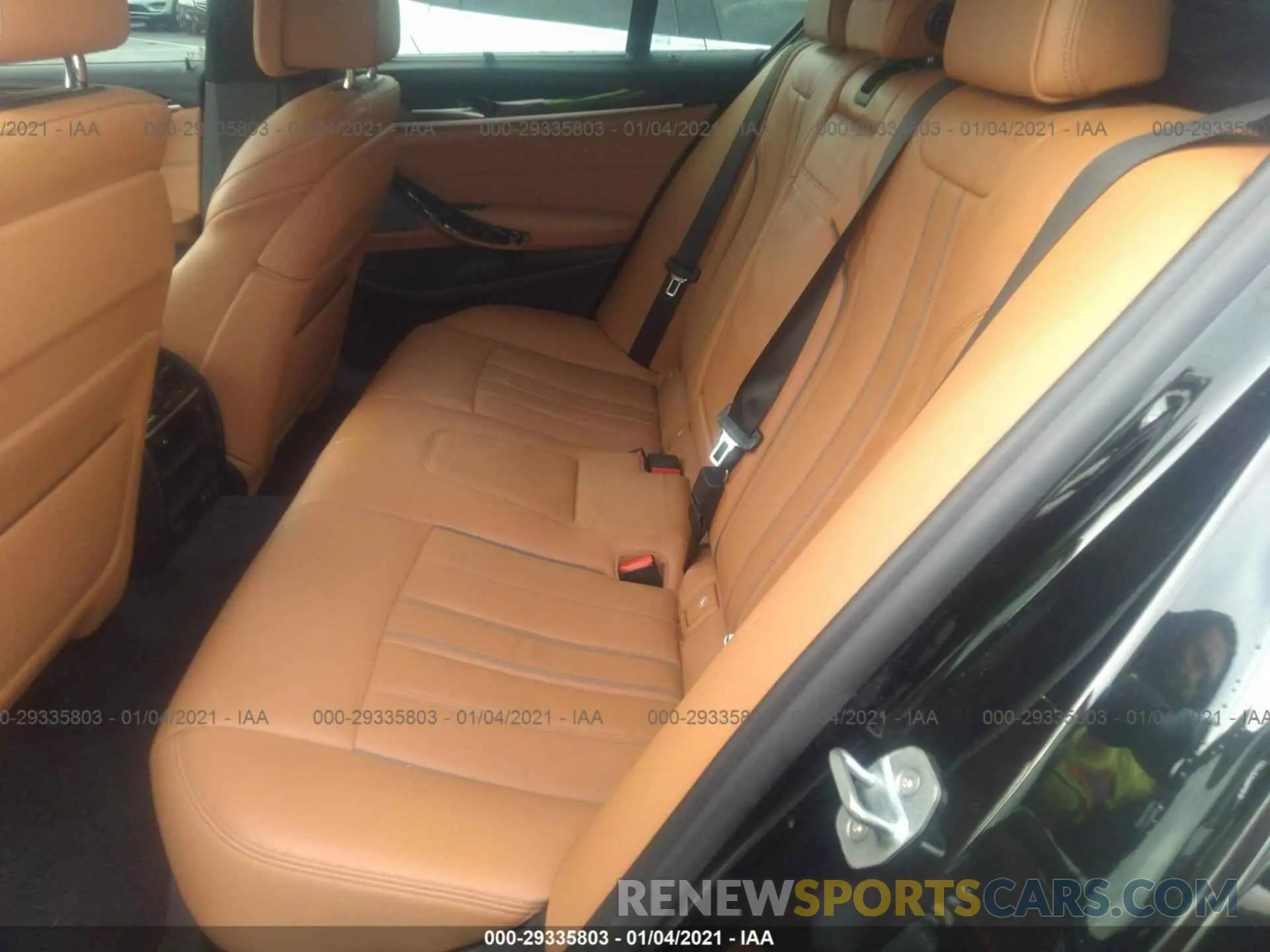 8 fotografías del automóvil dañado WBAJS7C07LCD39795 BMW 5 SERIES 2020