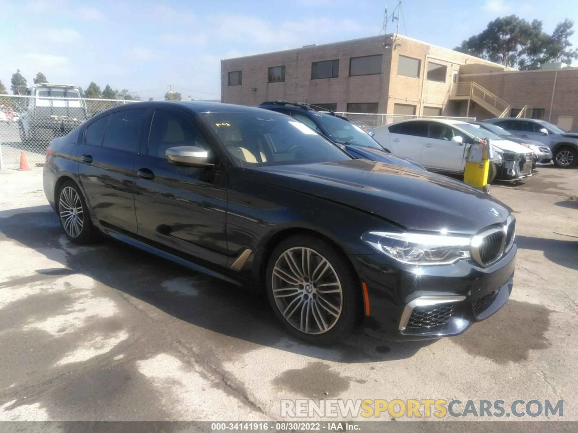 1 fotografías del automóvil dañado WBAJS7C09LCD02828 BMW 5 SERIES 2020