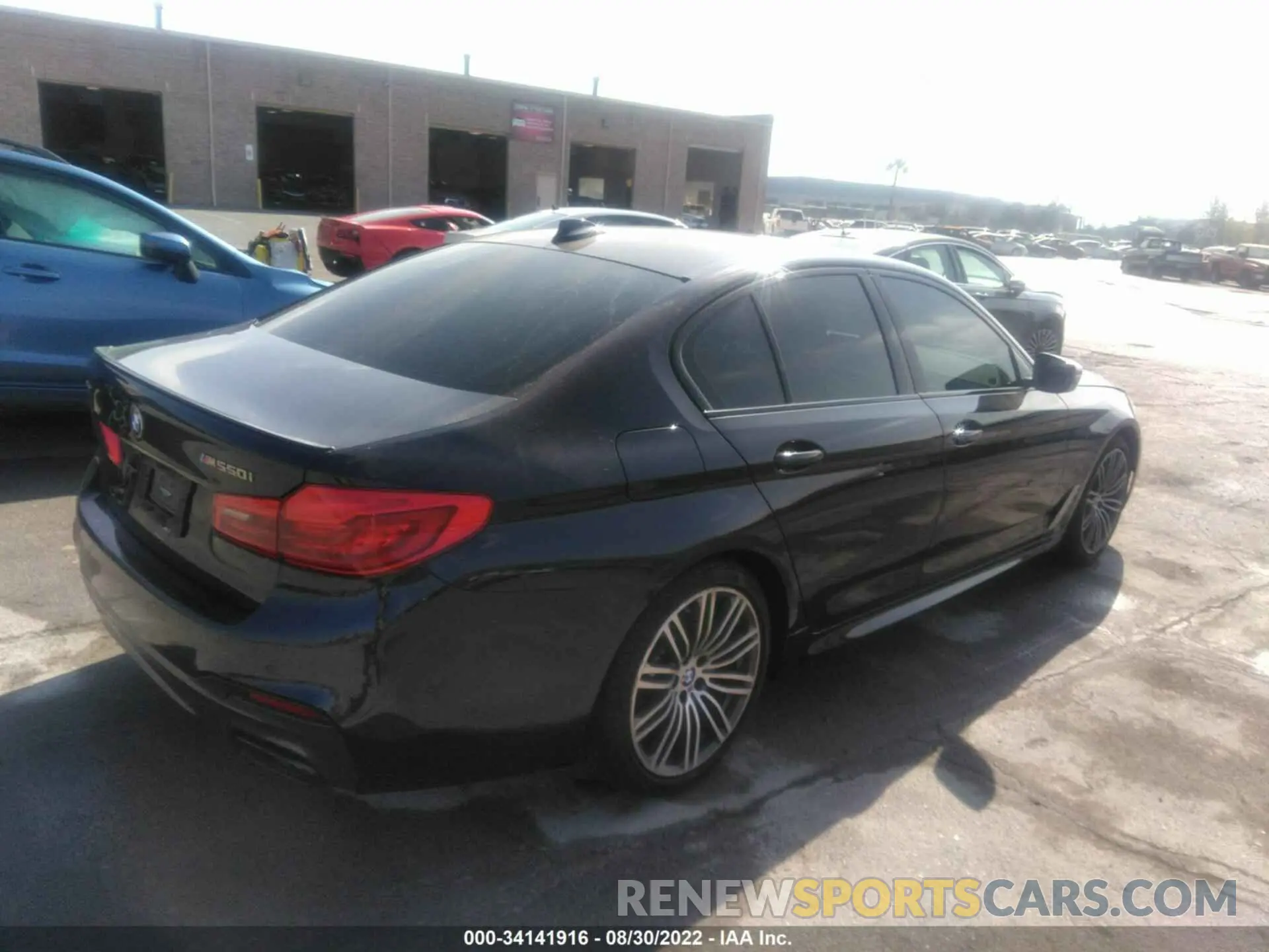 4 fotografías del automóvil dañado WBAJS7C09LCD02828 BMW 5 SERIES 2020