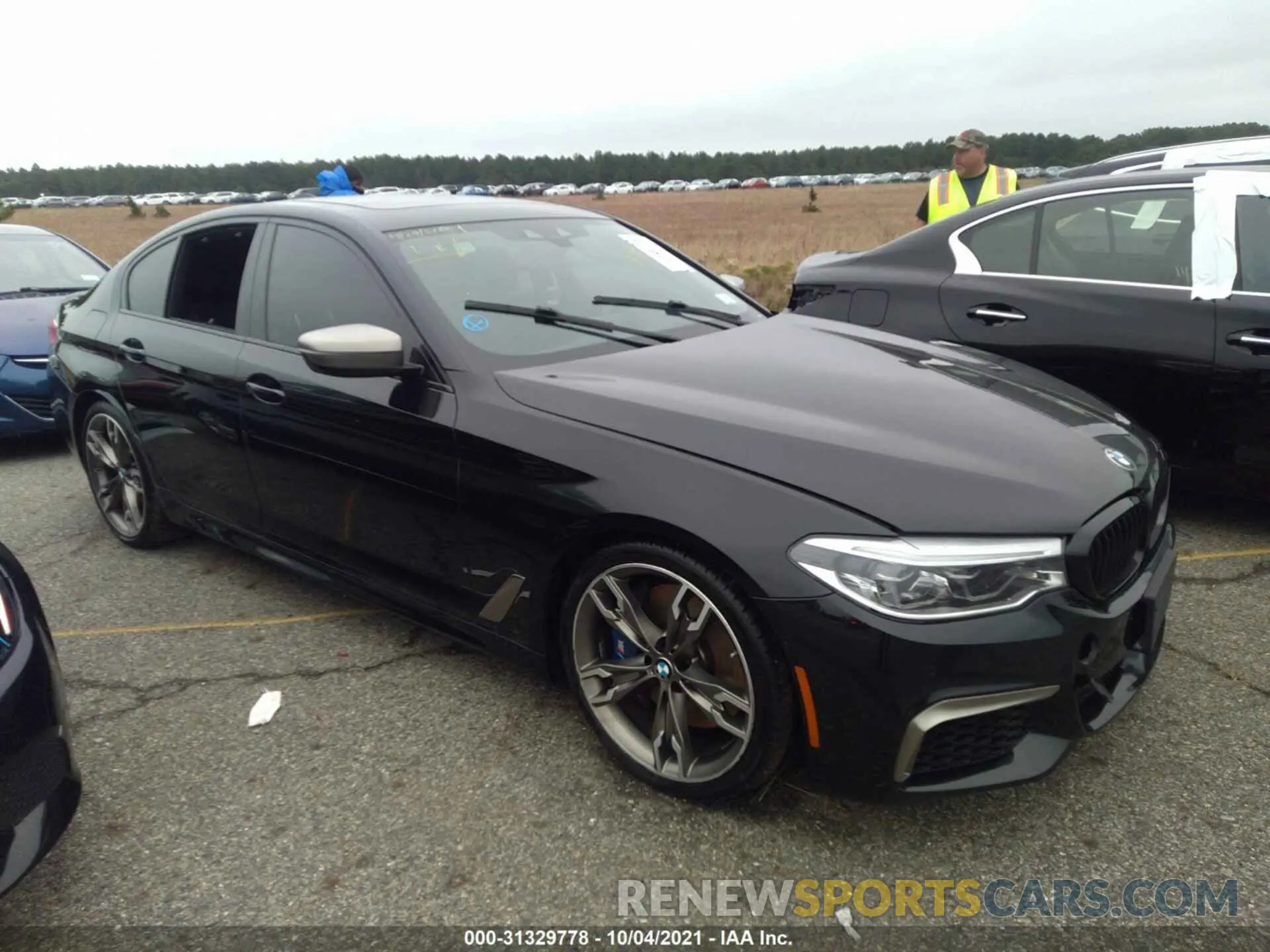 1 fotografías del automóvil dañado WBAJS7C09LCD45825 BMW 5 SERIES 2020