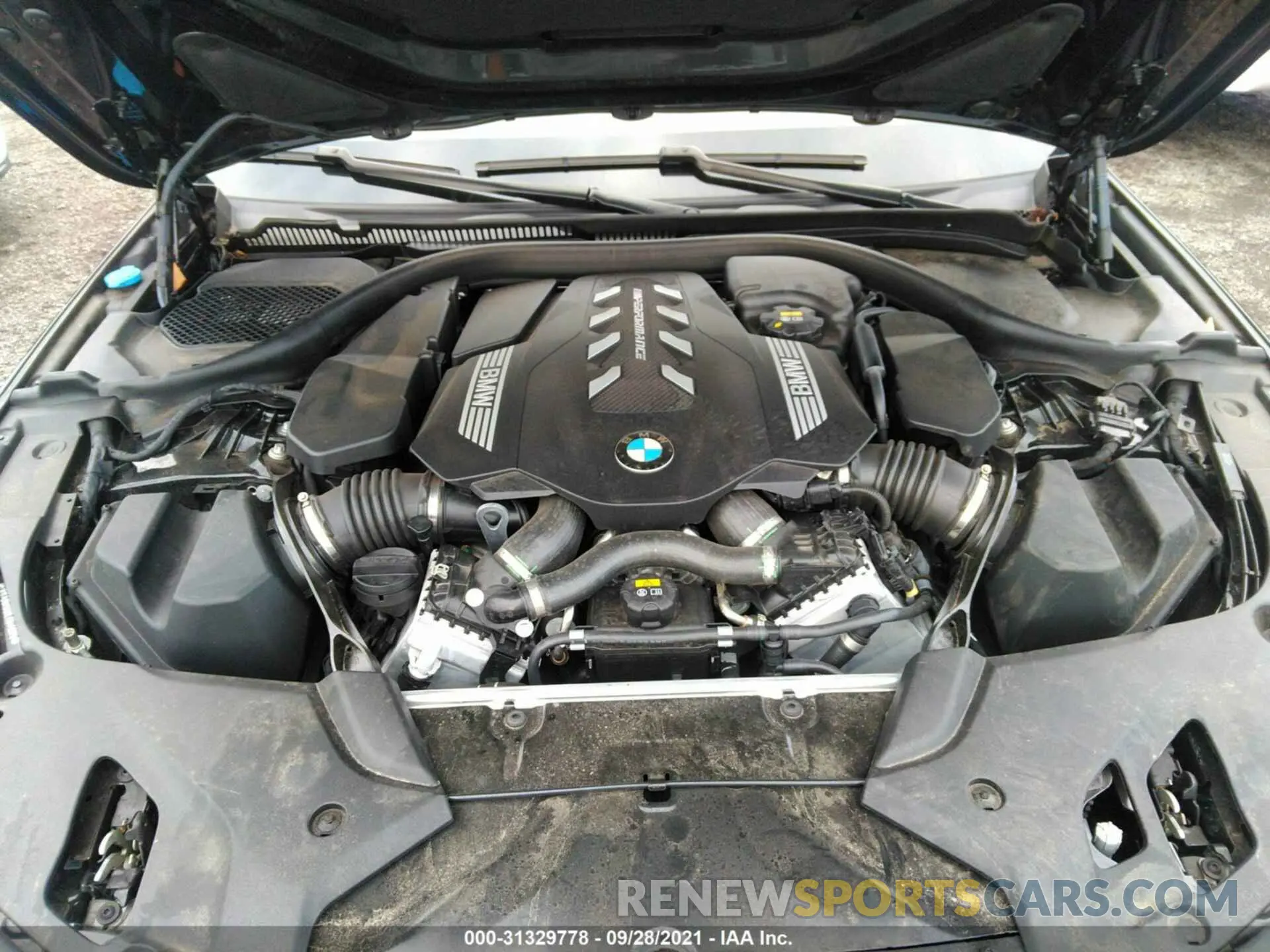 10 fotografías del automóvil dañado WBAJS7C09LCD45825 BMW 5 SERIES 2020