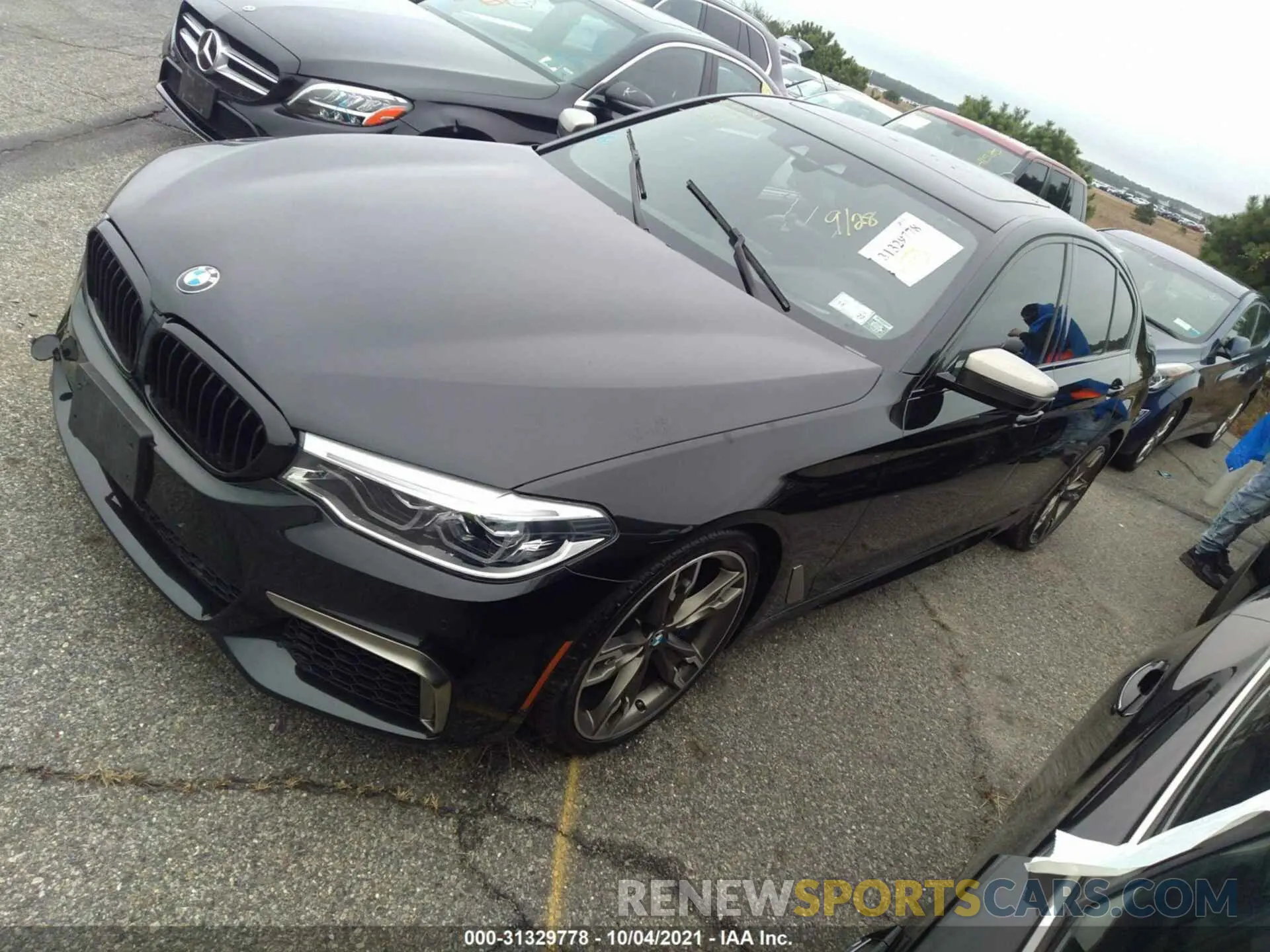2 fotografías del automóvil dañado WBAJS7C09LCD45825 BMW 5 SERIES 2020
