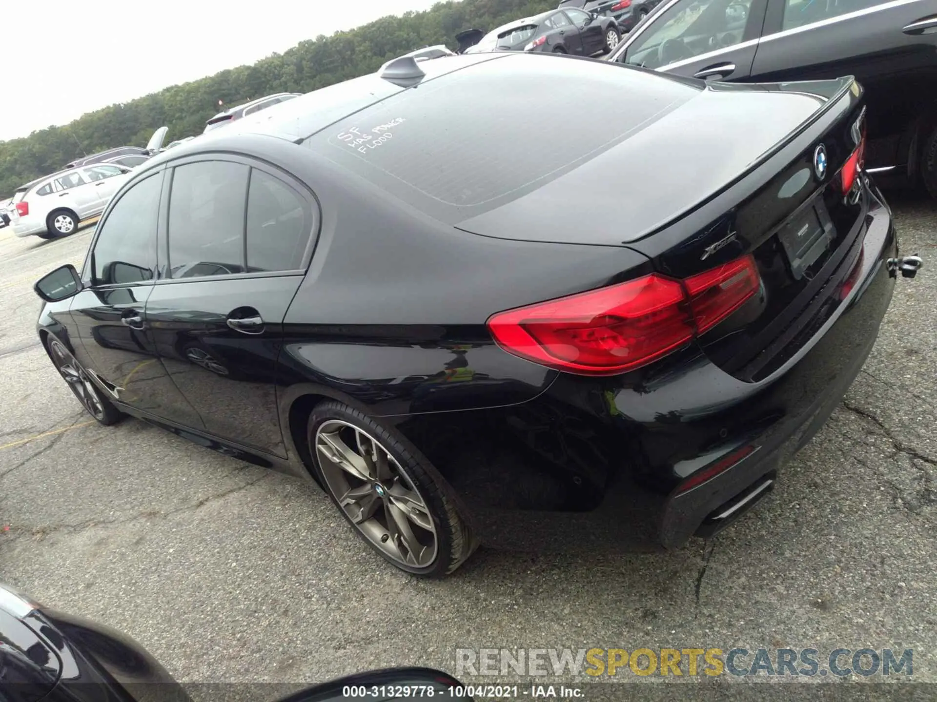 3 fotografías del automóvil dañado WBAJS7C09LCD45825 BMW 5 SERIES 2020