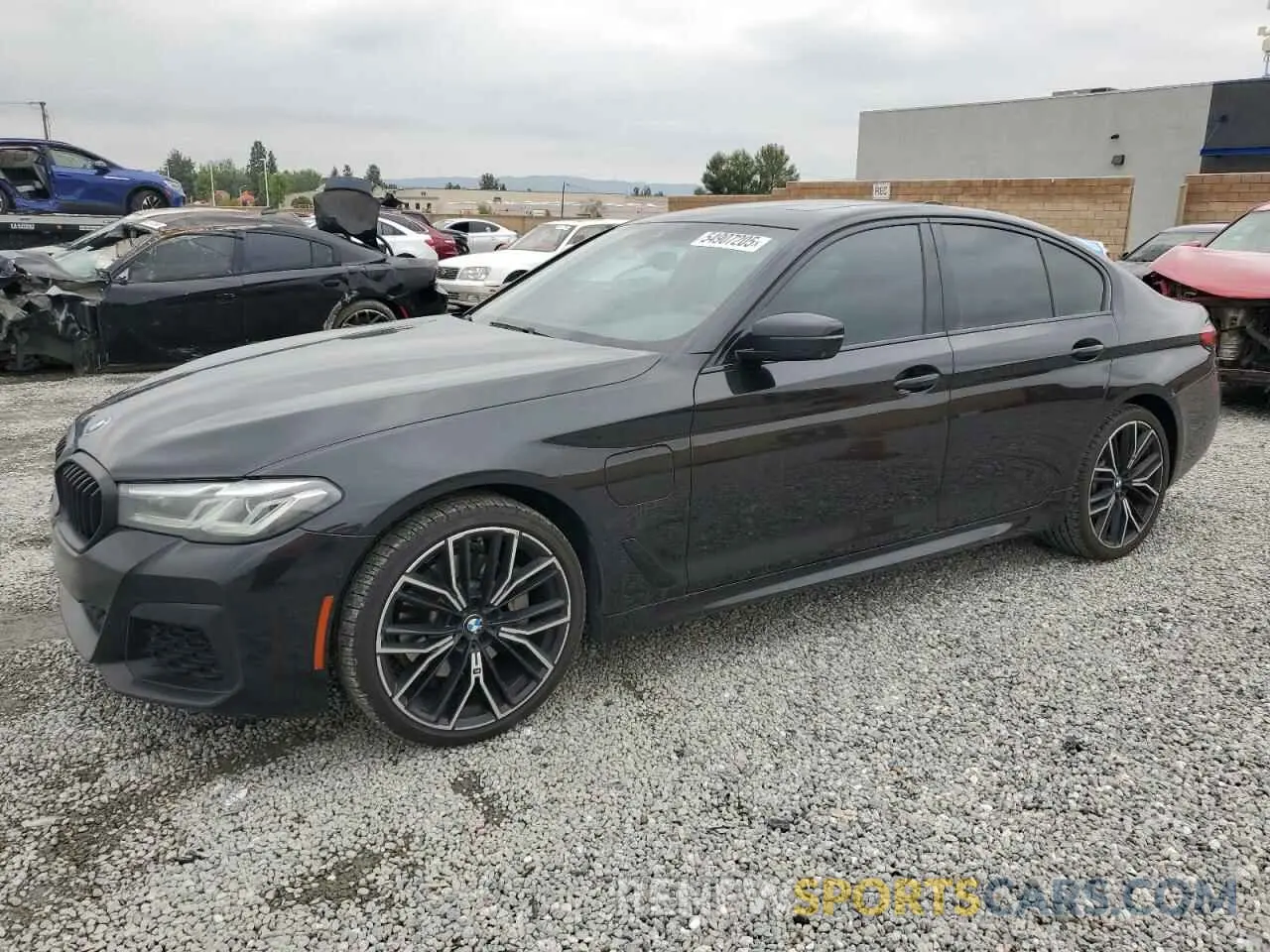 1 fotografías del automóvil dañado WBA13AG00MCF09677 BMW 5 SERIES 2021