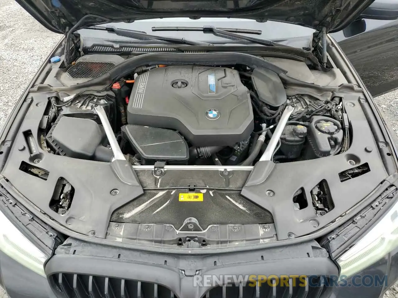 11 fotografías del automóvil dañado WBA13AG00MCF09677 BMW 5 SERIES 2021