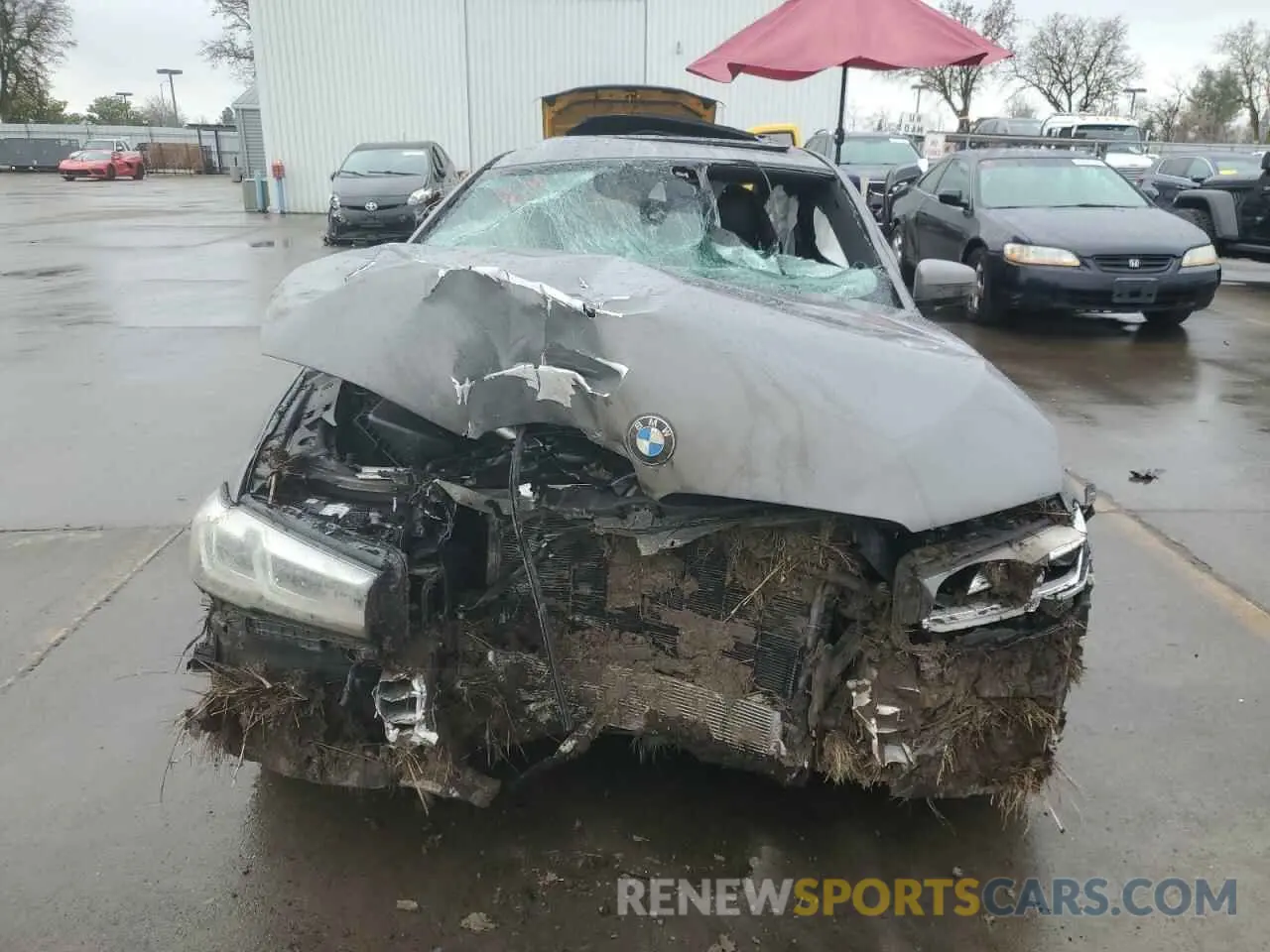 5 fotografías del automóvil dañado WBA13AG01MCF99695 BMW 5 SERIES 2021