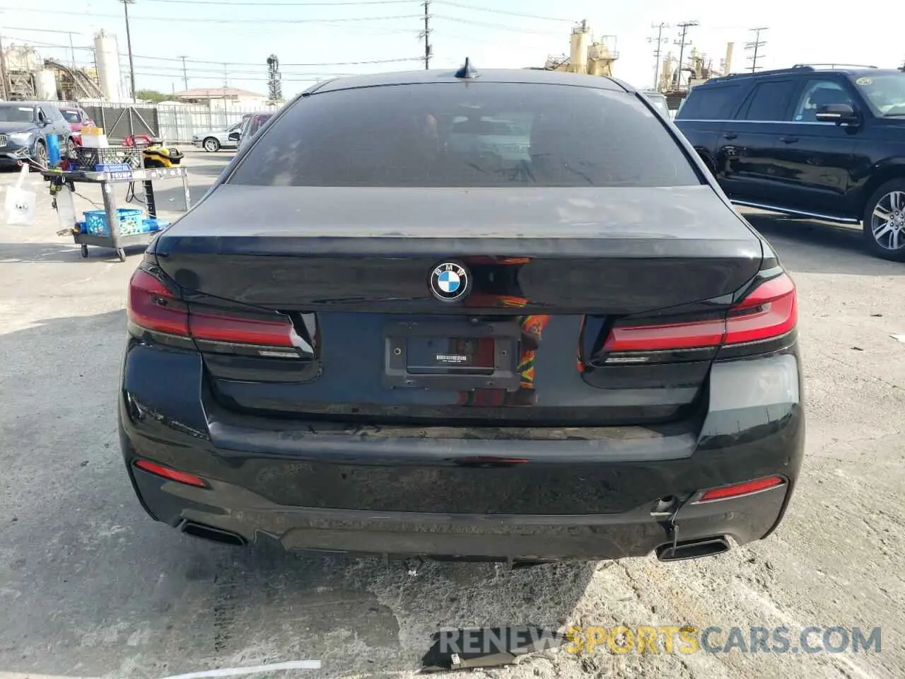6 fotografías del automóvil dañado WBA13AG02MCG11255 BMW 5 SERIES 2021