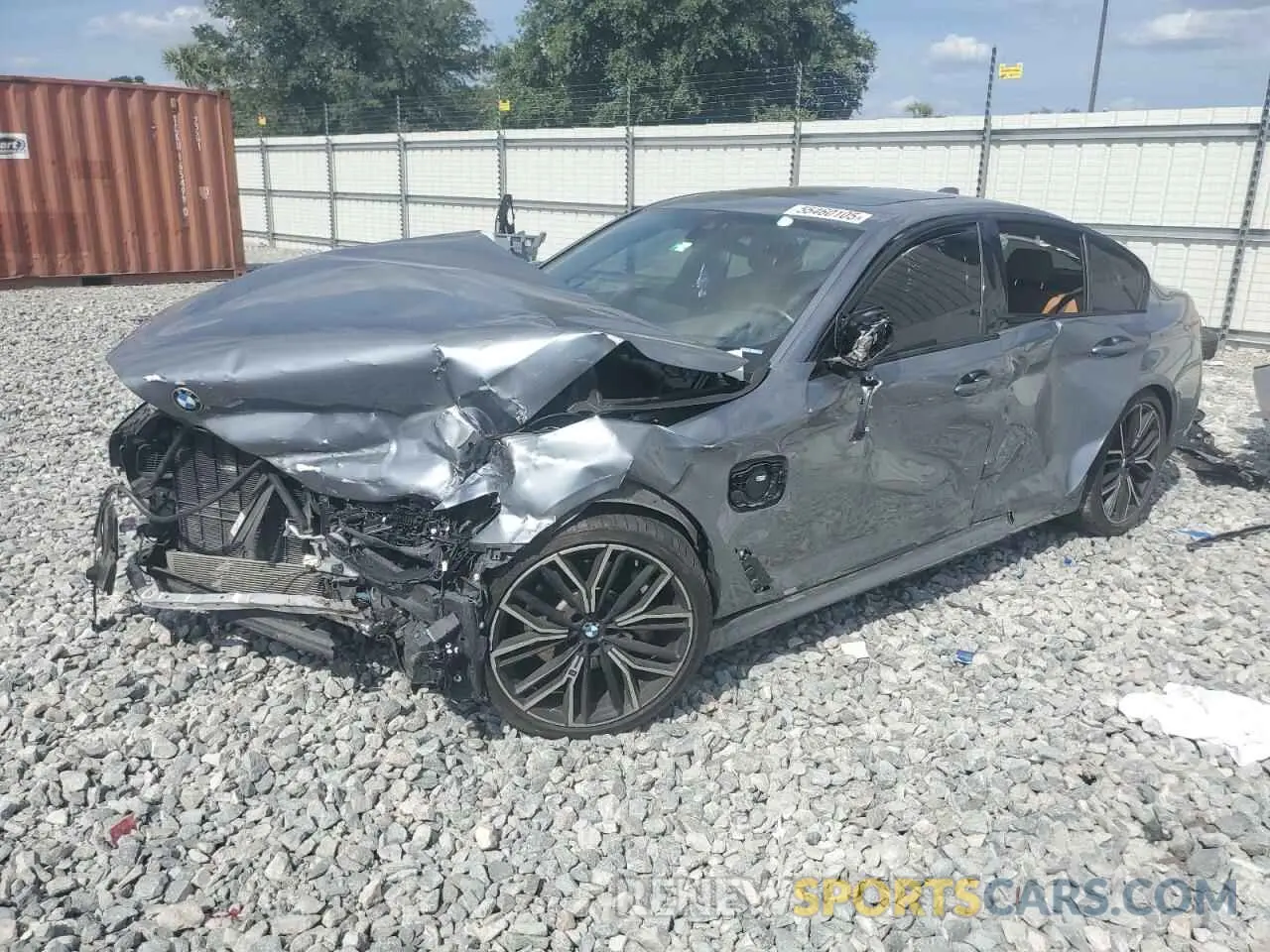 1 fotografías del automóvil dañado WBA13AG05MCF22098 BMW 5 SERIES 2021