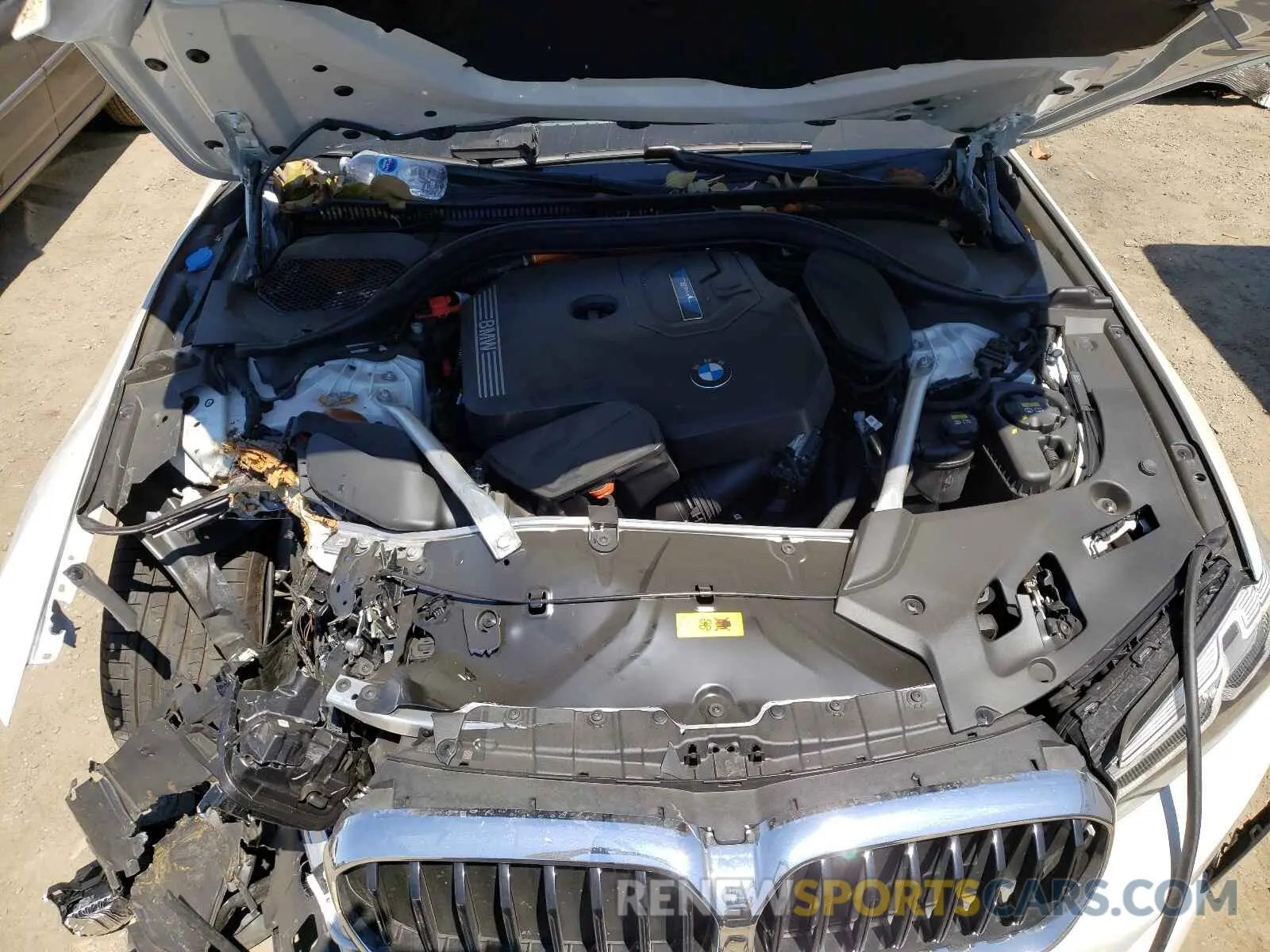 7 fotografías del automóvil dañado WBA13AG05MCF38334 BMW 5 SERIES 2021