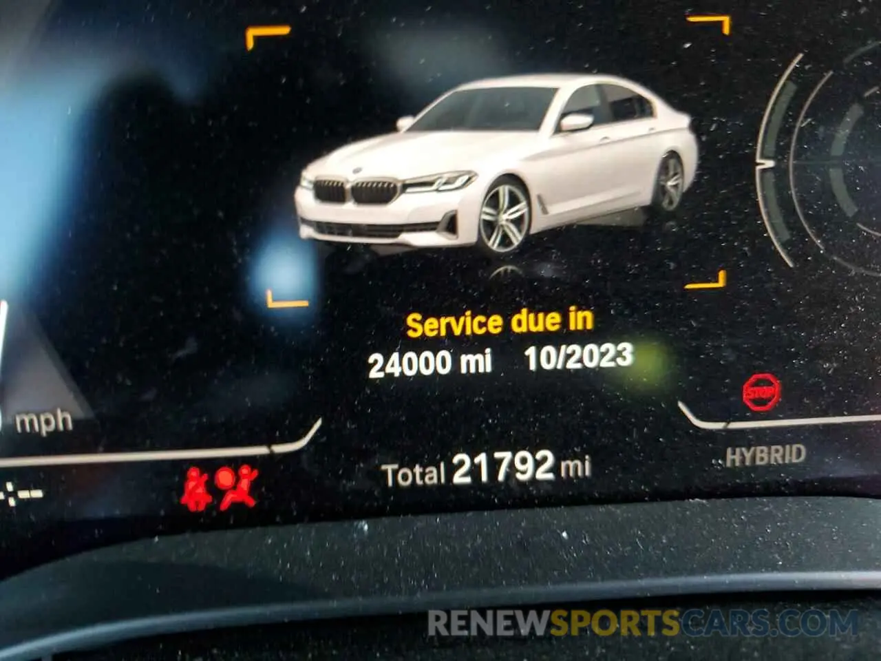 8 fotografías del automóvil dañado WBA13AG06MCF73903 BMW 5 SERIES 2021